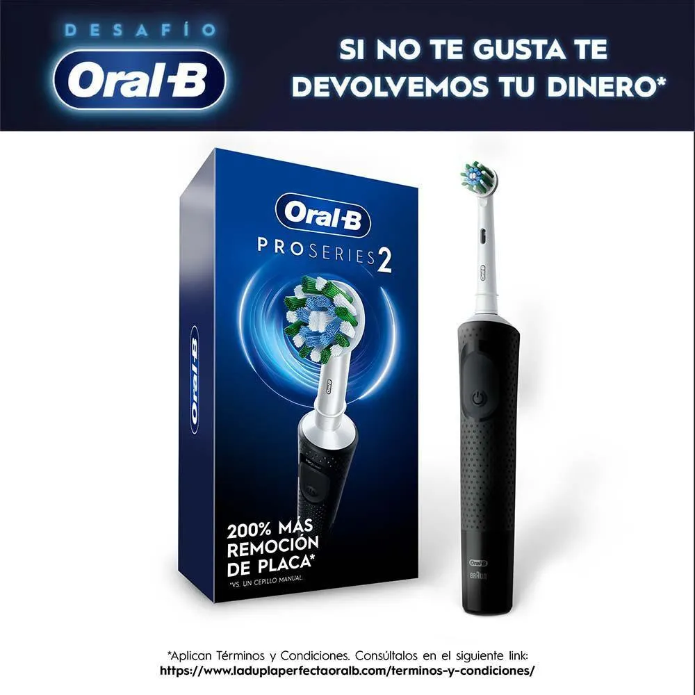 Cepillo De Dientes ORALB PRO Series 2 Eléctrico (1 und)