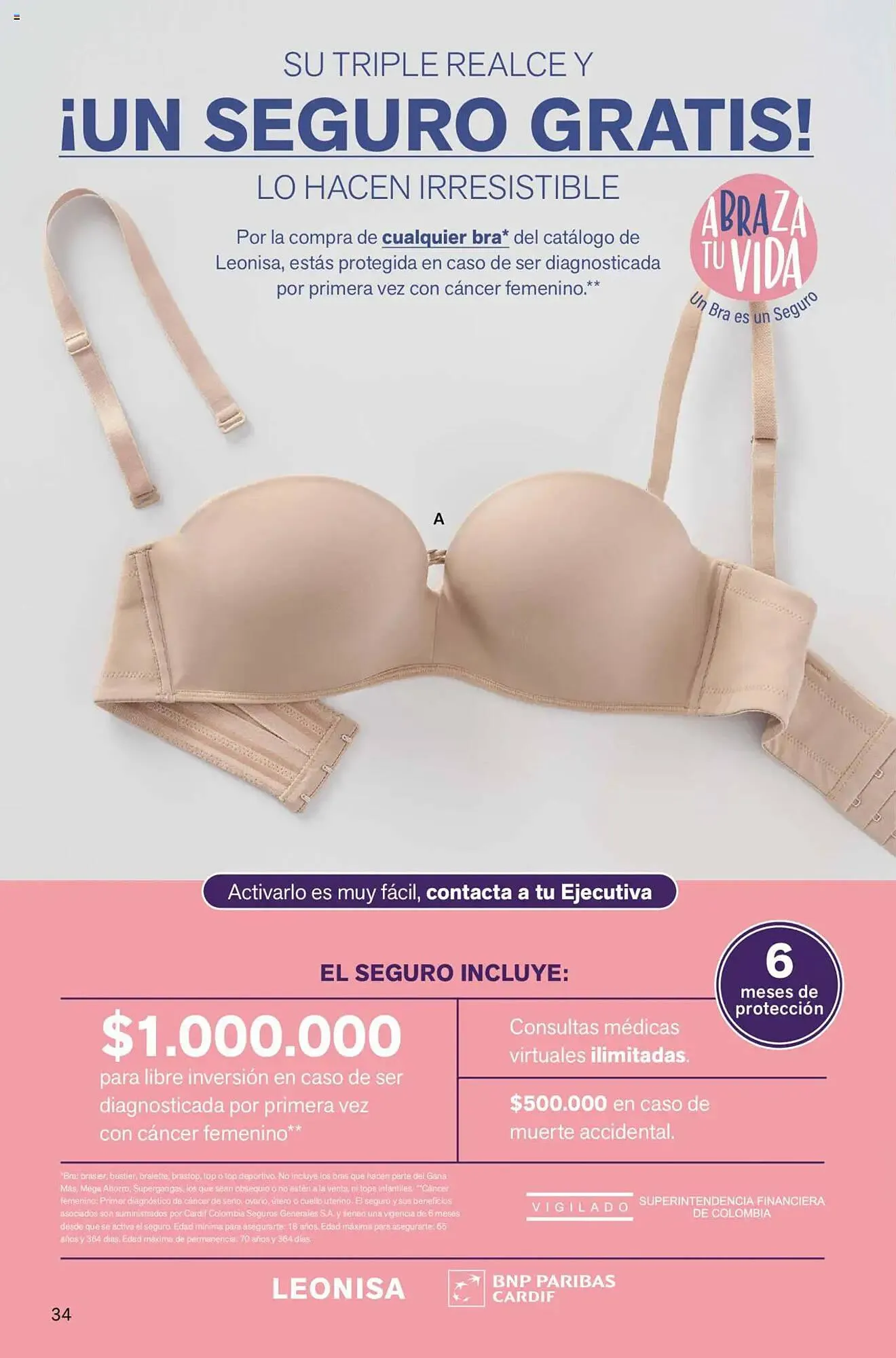 Catalogo de Catálogo Leonisa 14 de mayo al 4 de junio 2025 - Pag 34