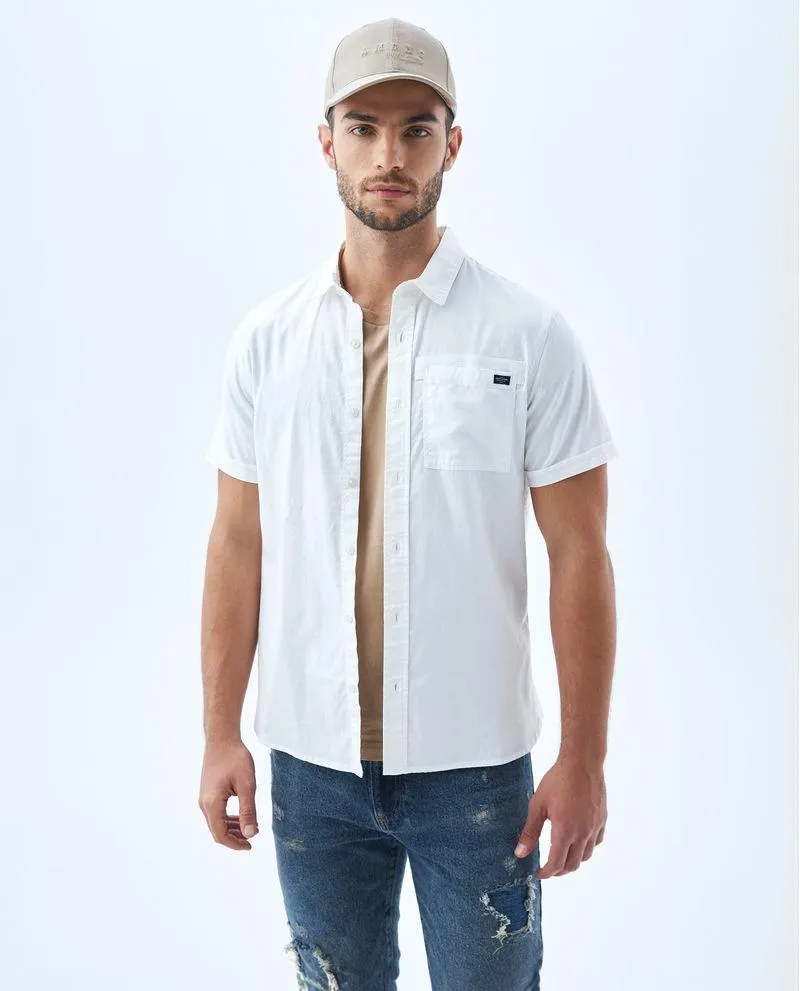 Camisa manga corta para hombre