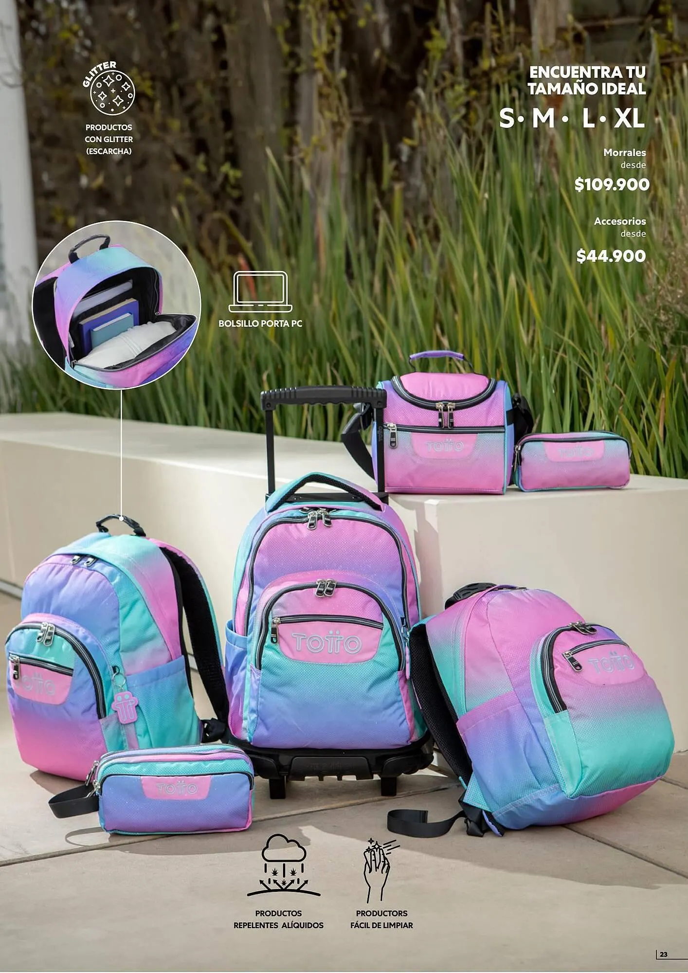 Catalogo de Catálogo Totto 1 de agosto al 31 de agosto 2023 - Pag 23