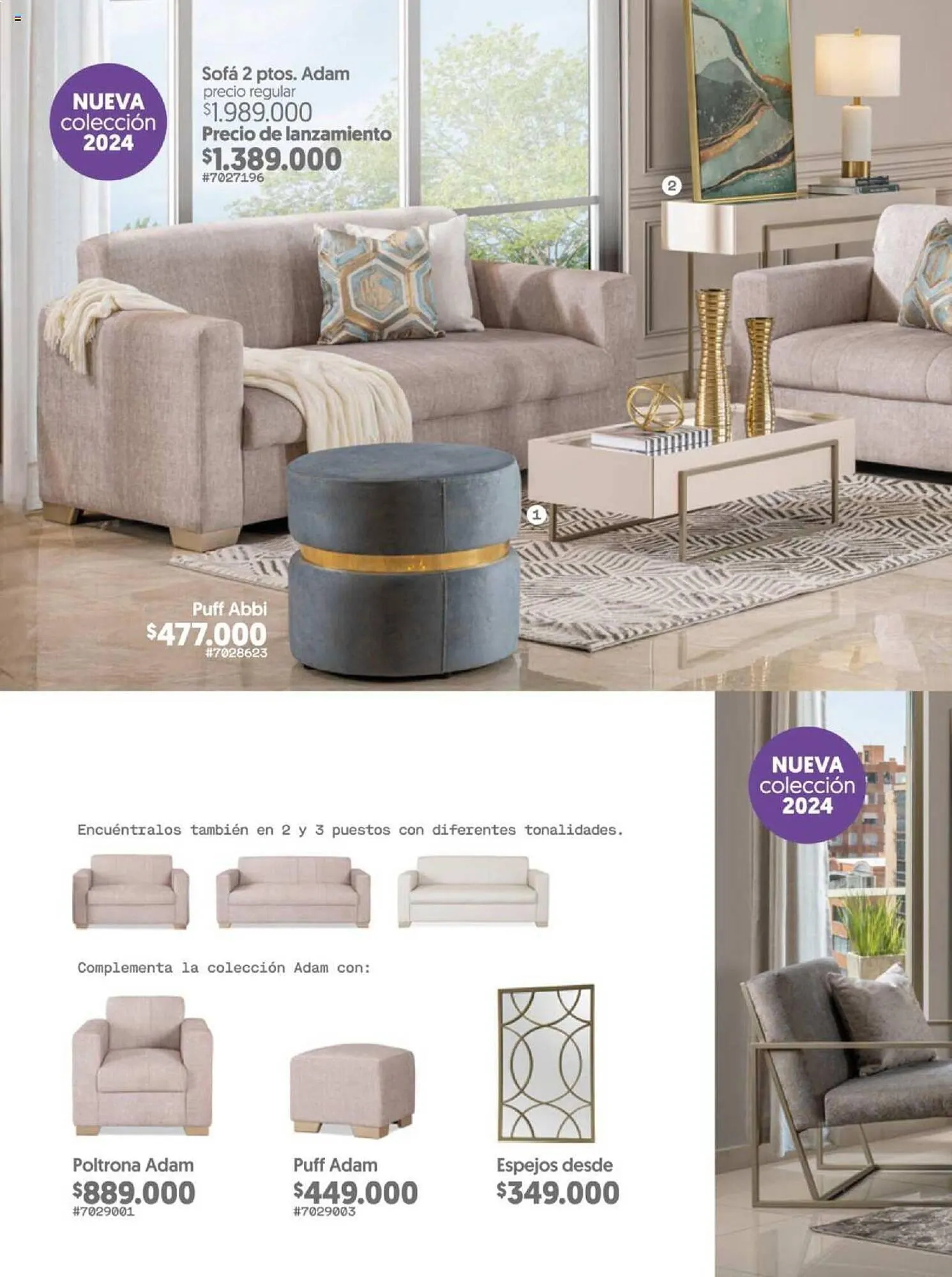 Catalogo de Catálogo Muebles Jamar 9 de noviembre al 7 de enero 2024 - Pag 6