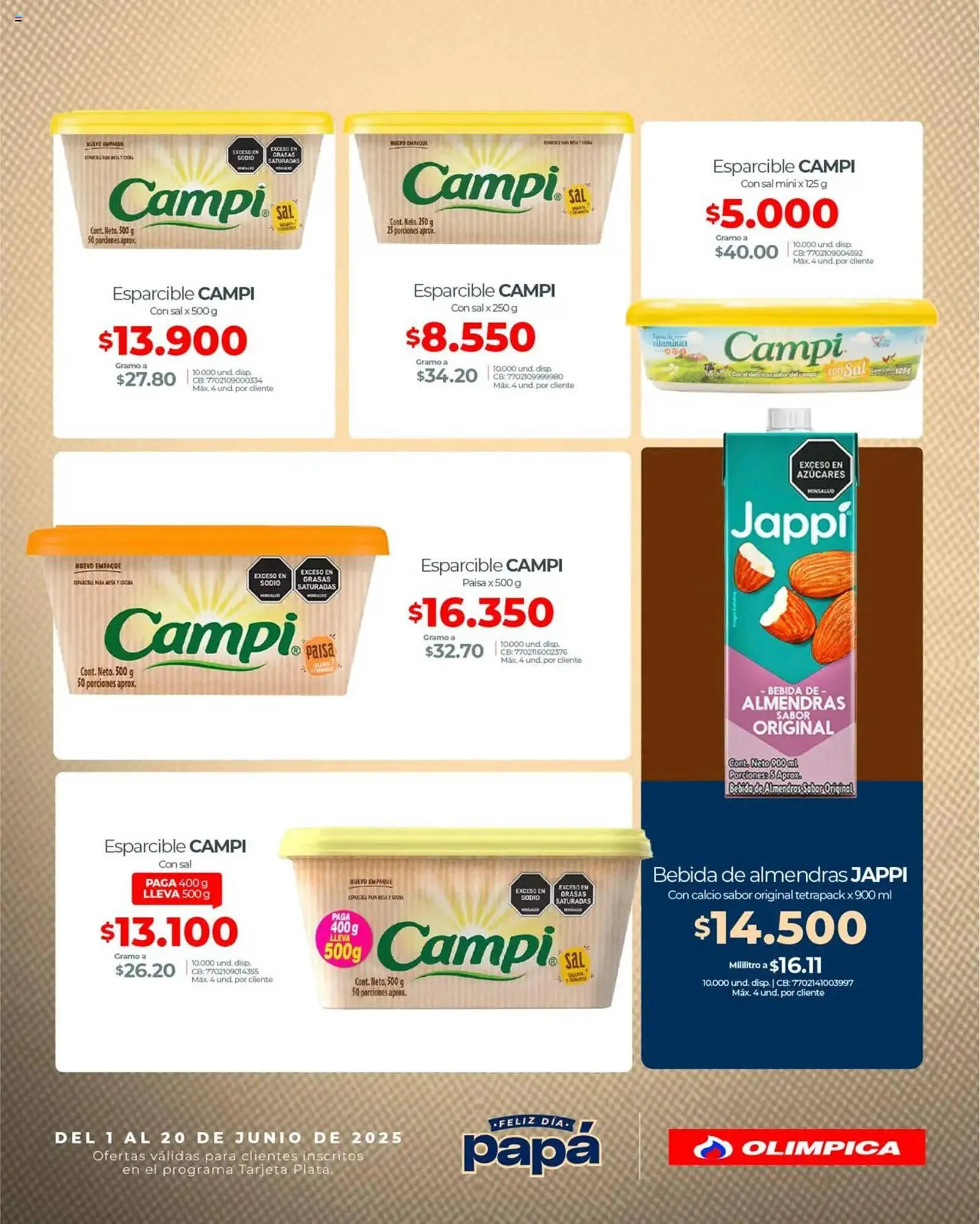 Catalogo de Catálogo Olímpica 1 de junio al 20 de junio 2025 - Pag 33