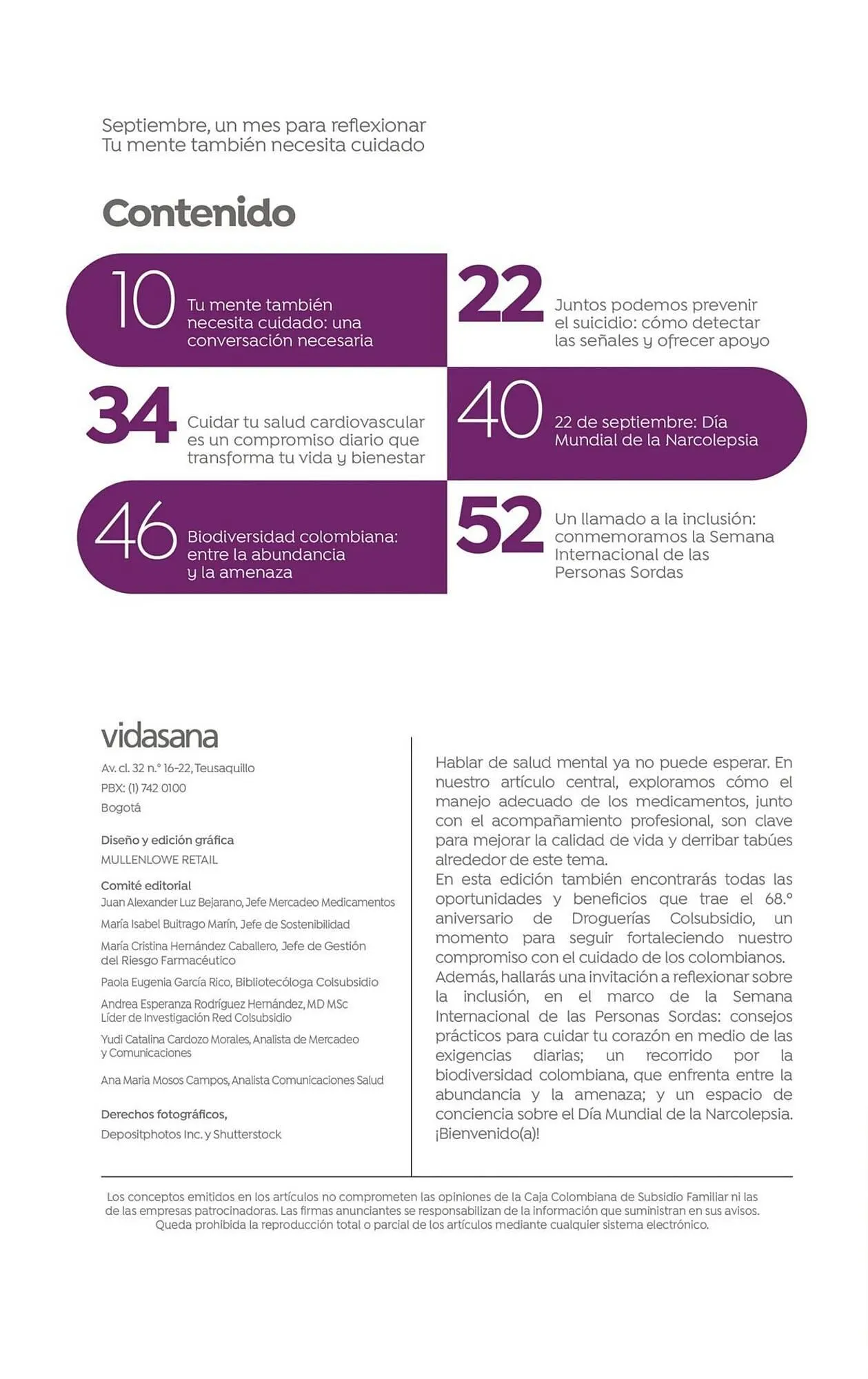 Catalogo de Catálogo Droguerías Colsubsidio 15 de octubre al 31 de octubre 2025 - Pag 2