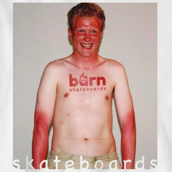 Camiseta Burn Skateboards Sunburn Softstyle