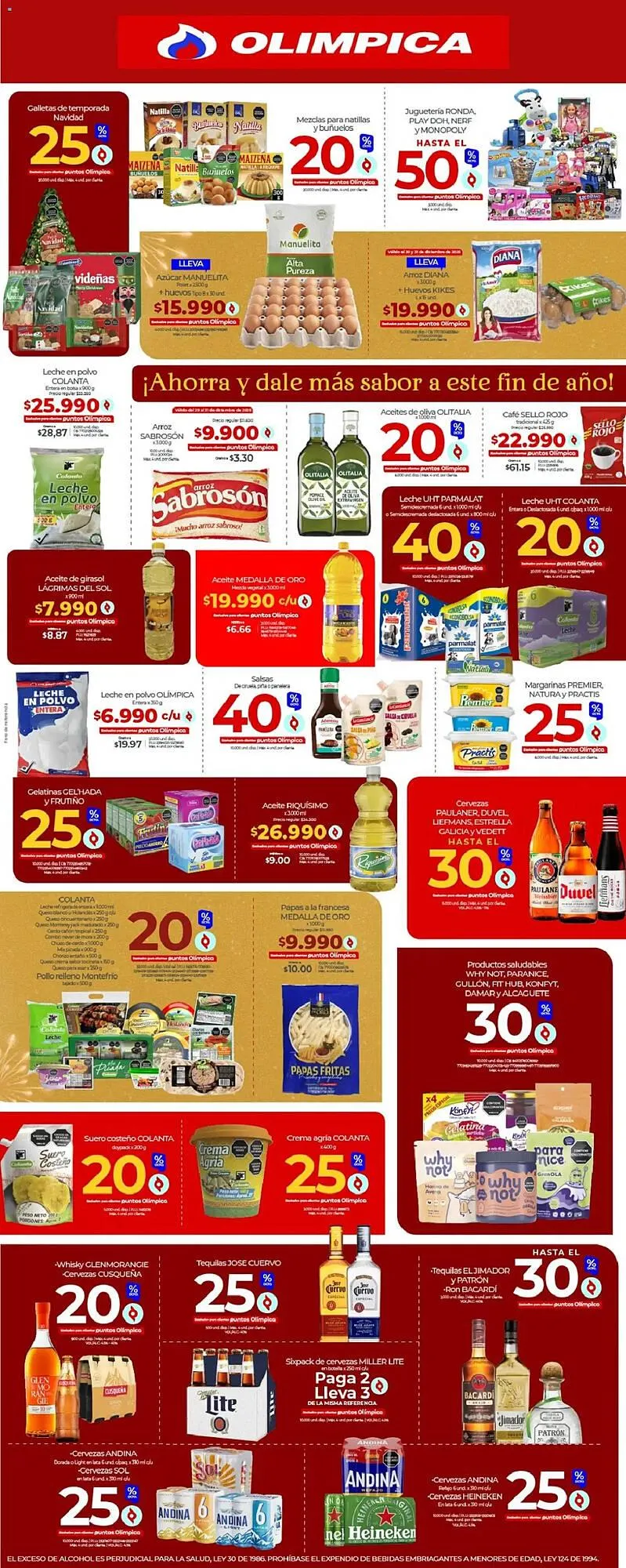 Catalogo de Catálogo Olímpica 29 de diciembre al 31 de diciembre 2025 - Pag 2