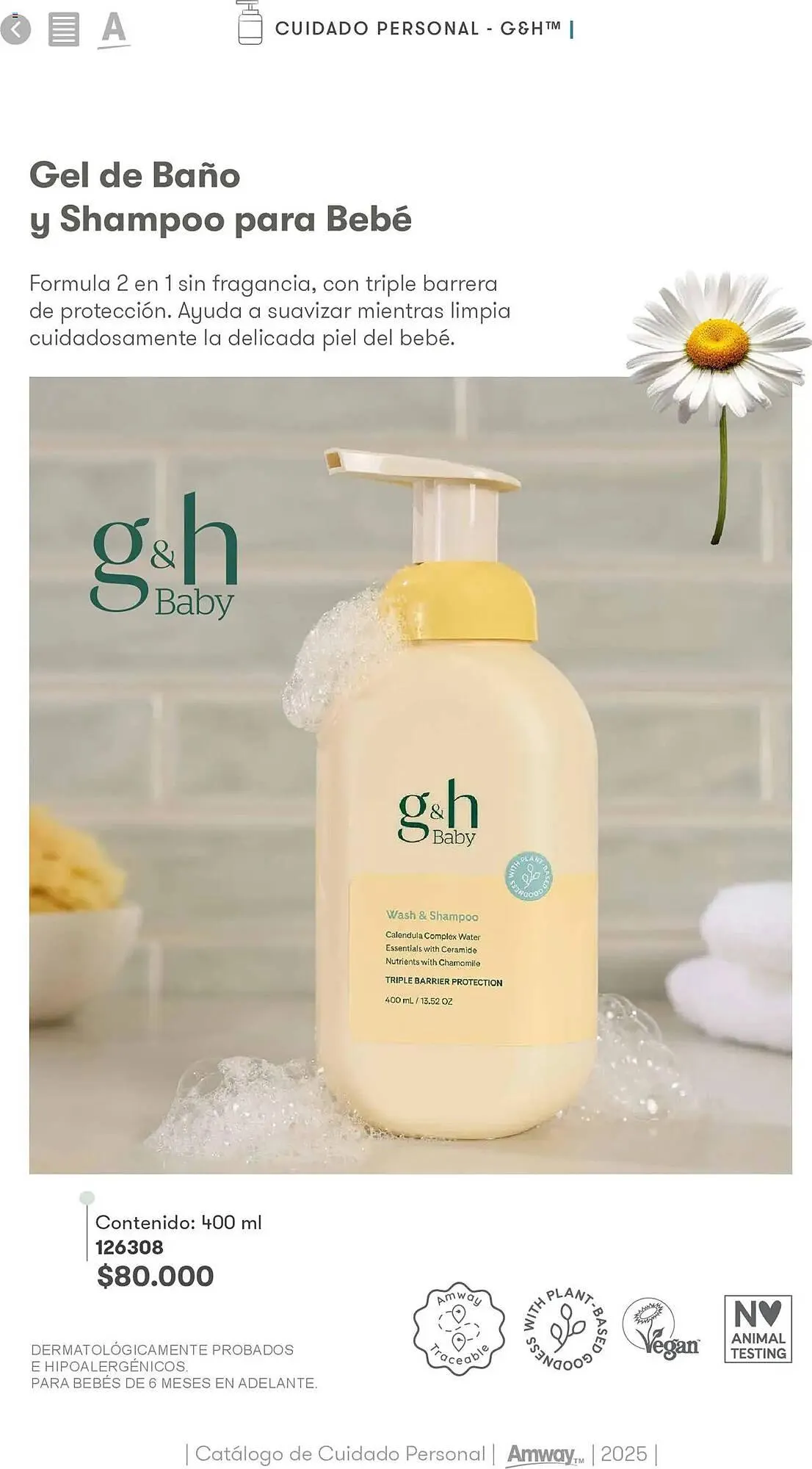 Catalogo de Catálogo Amway 30 de abril al 31 de marzo 2026 - Pag 19