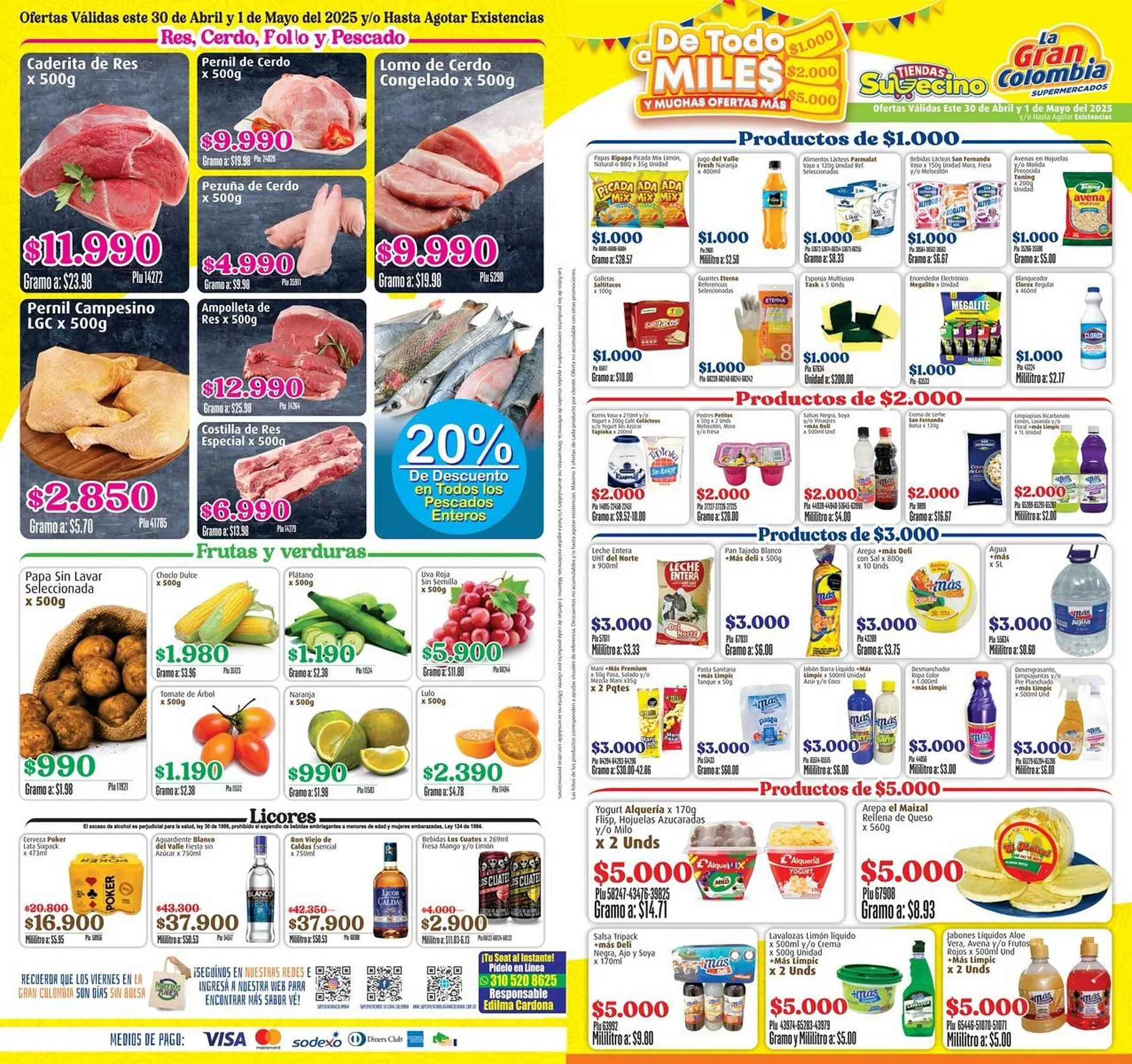 Catalogo de Catálogo La Gran Colombia 29 de abril al 1 de mayo 2025 - Pag 1