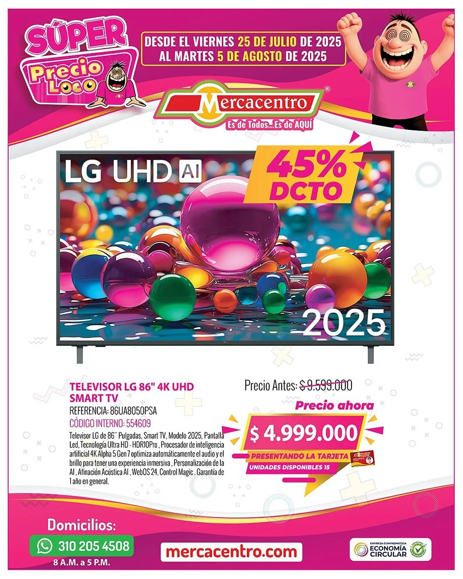 Catalogo de Catálogo MercaCentro 25 de julio al 5 de agosto 2025 - Pag 1