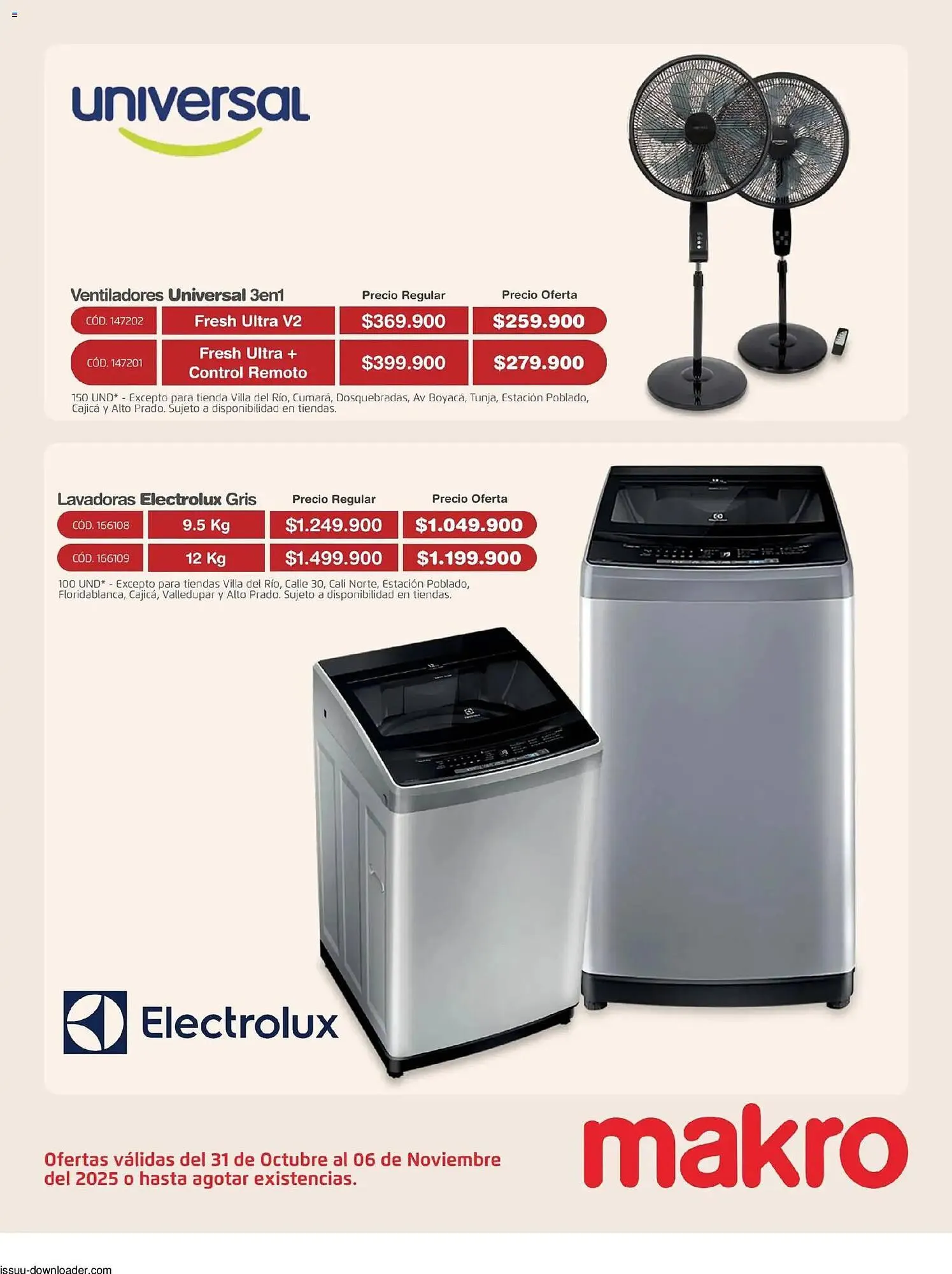 Catalogo de Catálogo Makro 31 de octubre al 6 de noviembre 2025 - Pag 24