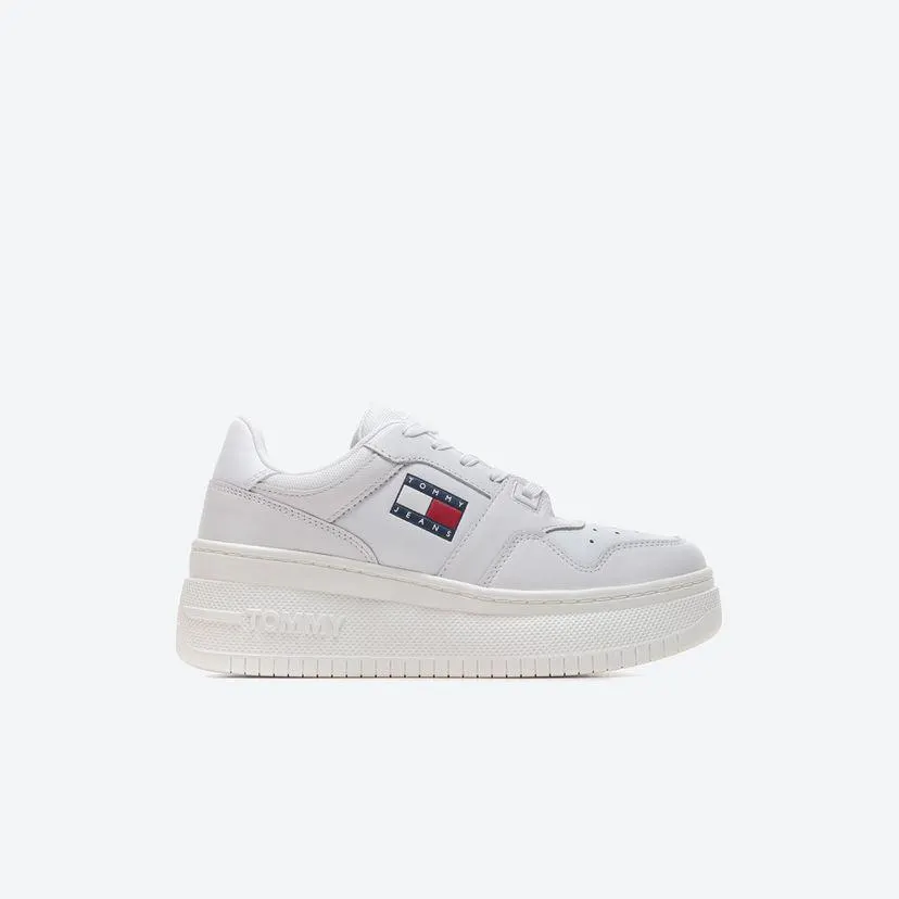 Tenis Casuales Mujer Tommy Shoes Td4a Blanco
