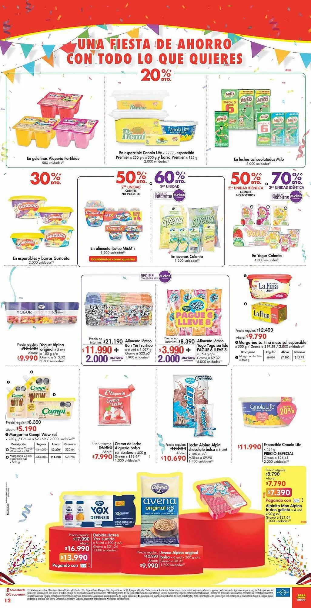 Catalogo de Catálogo Metro 14 de septiembre al 2 de octubre 2023 - Pag 12