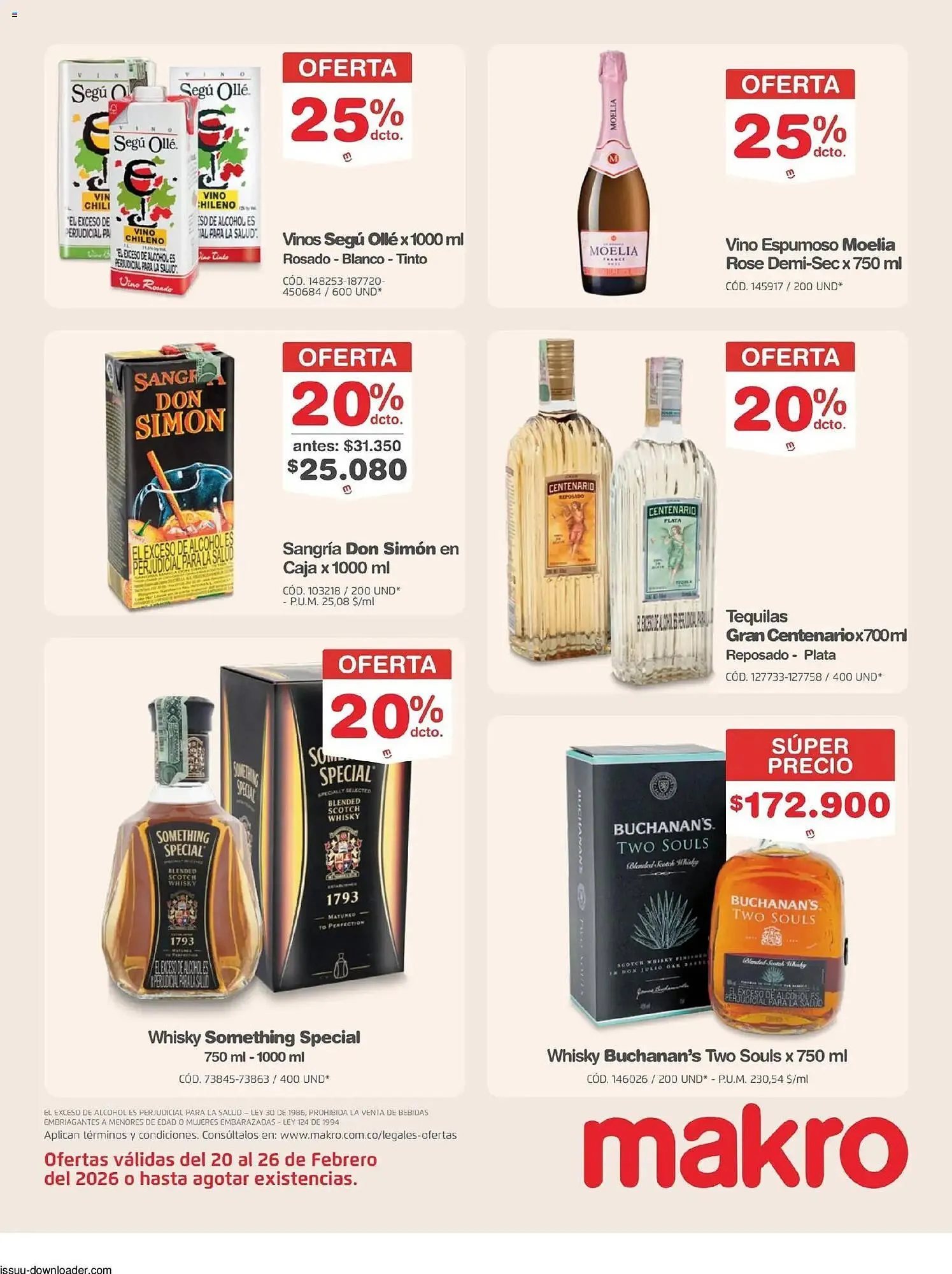 Catalogo de Catálogo Makro 20 de febrero al 27 de febrero 2026 - Pag 15
