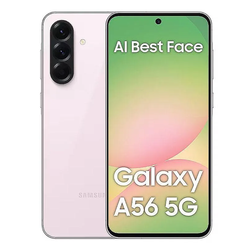 Celular Samsung Galaxy A56 5G IA 256GB 12GB RAM Rosado