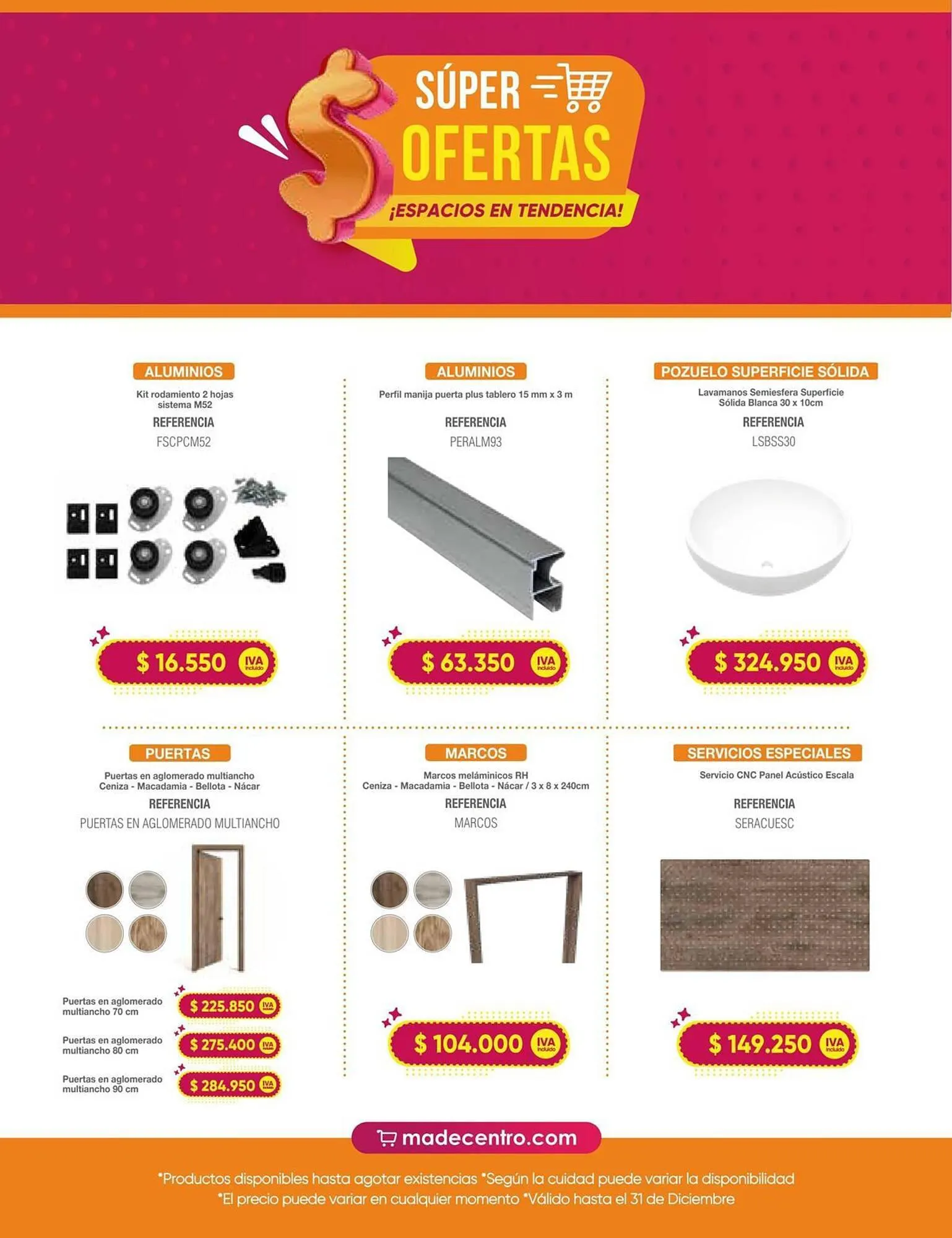 Catalogo de Catálogo Madecentro 4 de octubre al 31 de diciembre 2023 - Pag 12