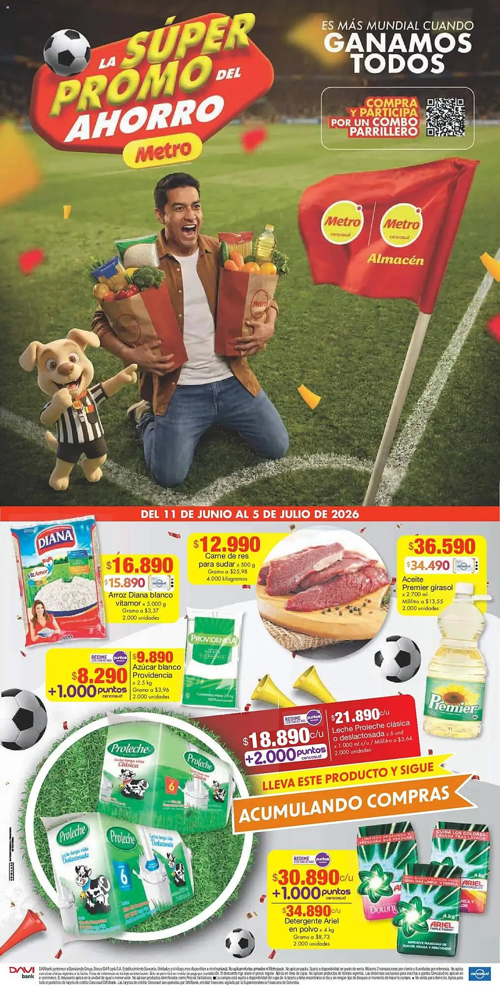 Catalogo de Catálogo Metro 11 de junio al 6 de julio 2026 - Pag 1