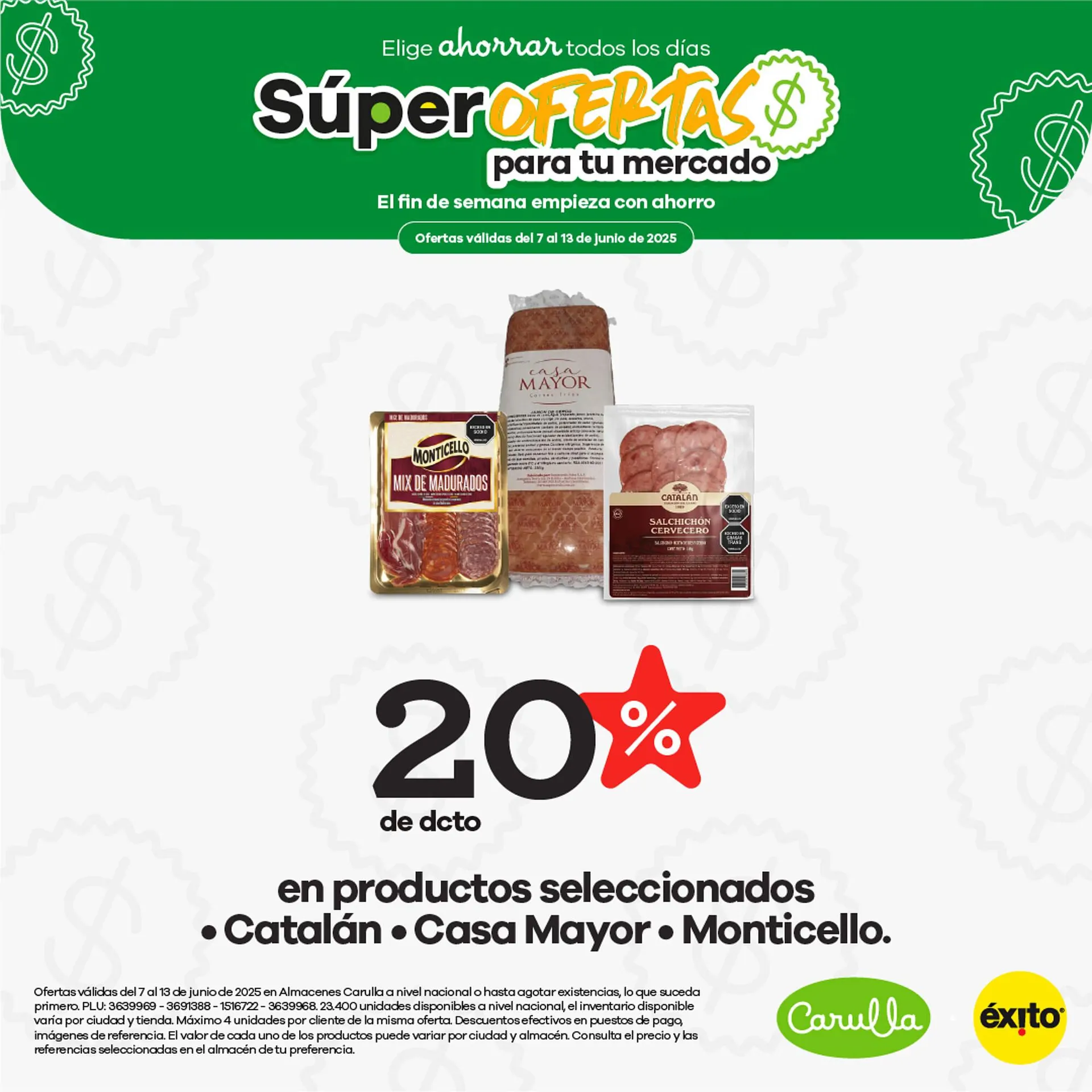 Catalogo de Catálogo Carulla 9 de junio al 13 de junio 2025 - Pag 4