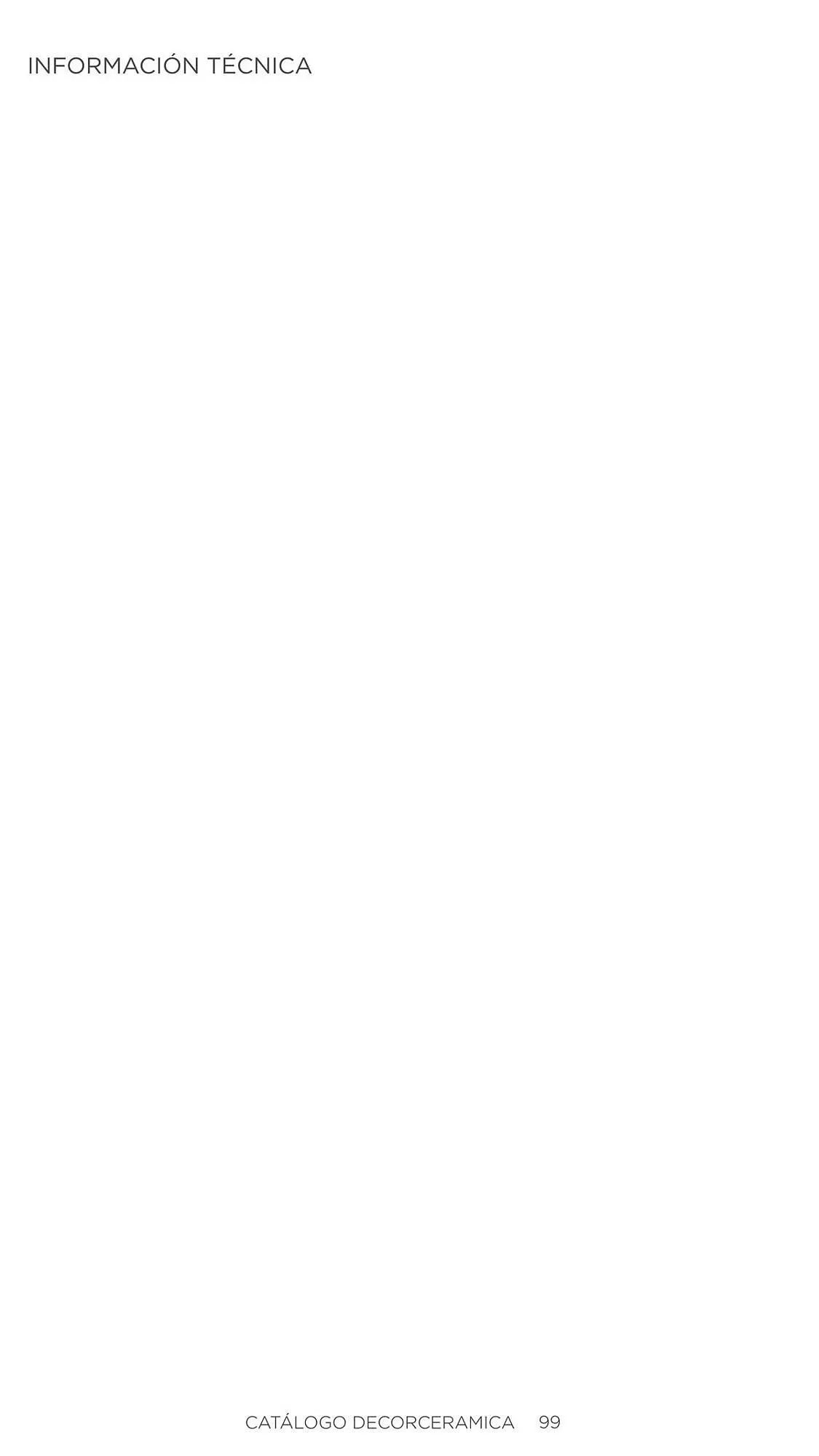 Catalogo de Catálogo Decorceramica 6 de noviembre al 6 de mayo 2025 - Pag 99