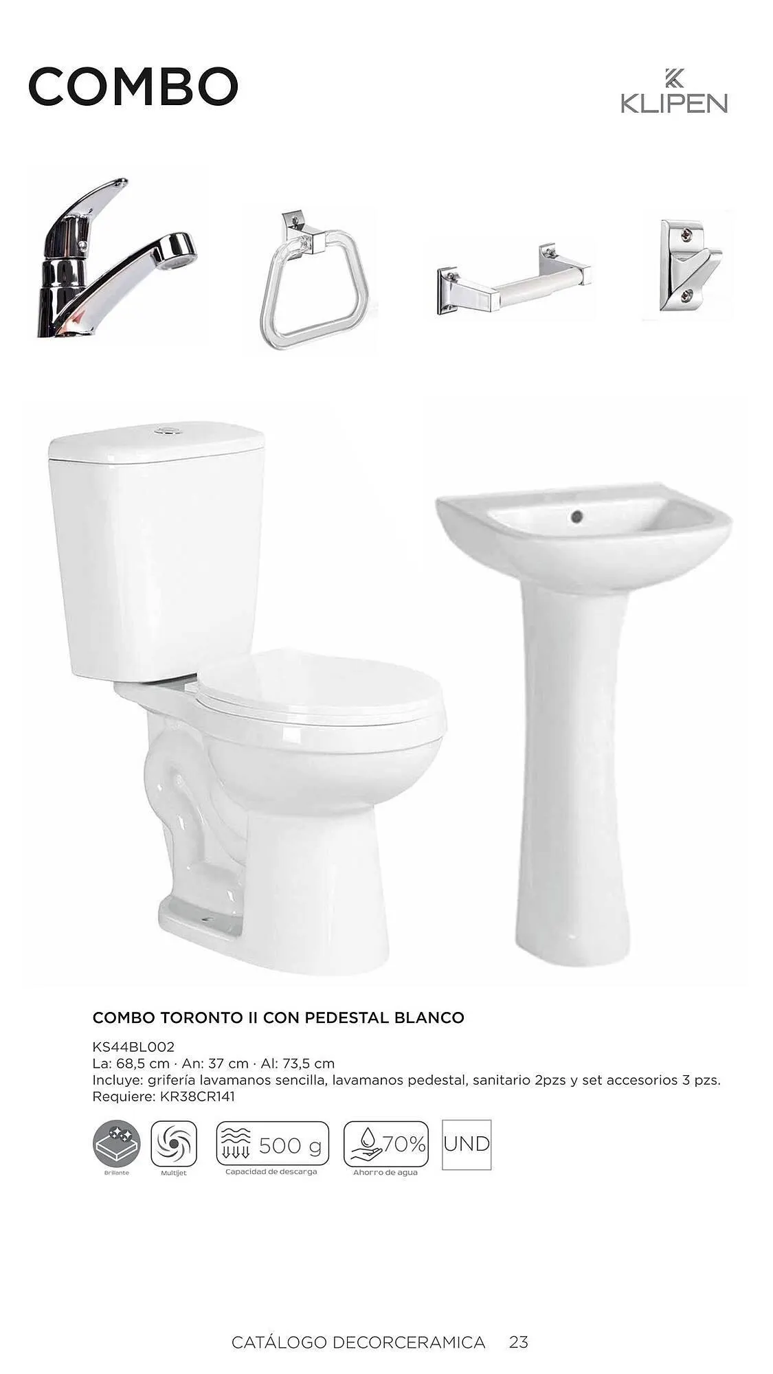 Catalogo de Catálogo Decorceramica 6 de noviembre al 6 de mayo 2025 - Pag 23