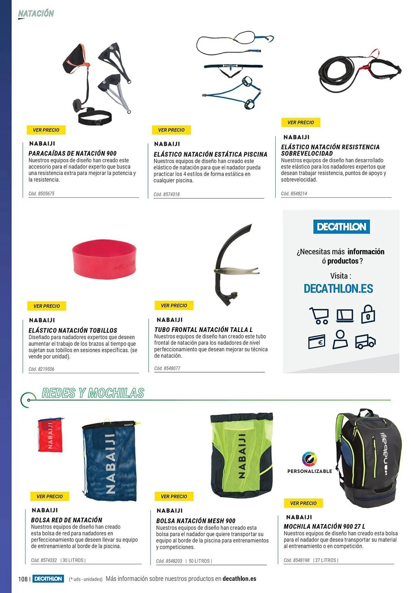 Catalogo de Catálogo Decathlon 9 de abril al 31 de diciembre 2024 - Pag 108