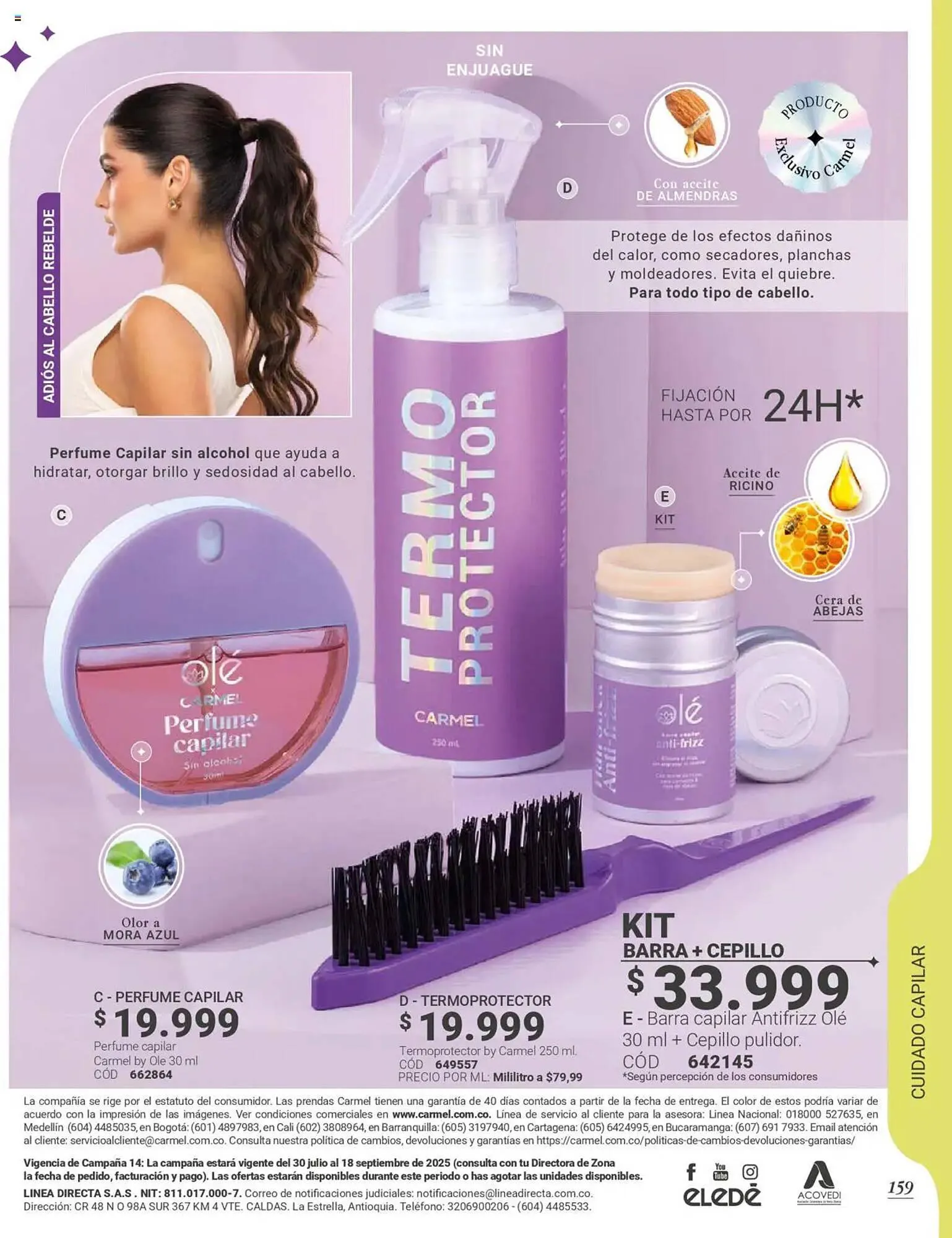 Catalogo de Catálogo Carmel 28 de julio al 1 de septiembre 2025 - Pag 161