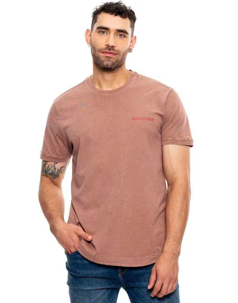 Camiseta Manga Corta Unicolor