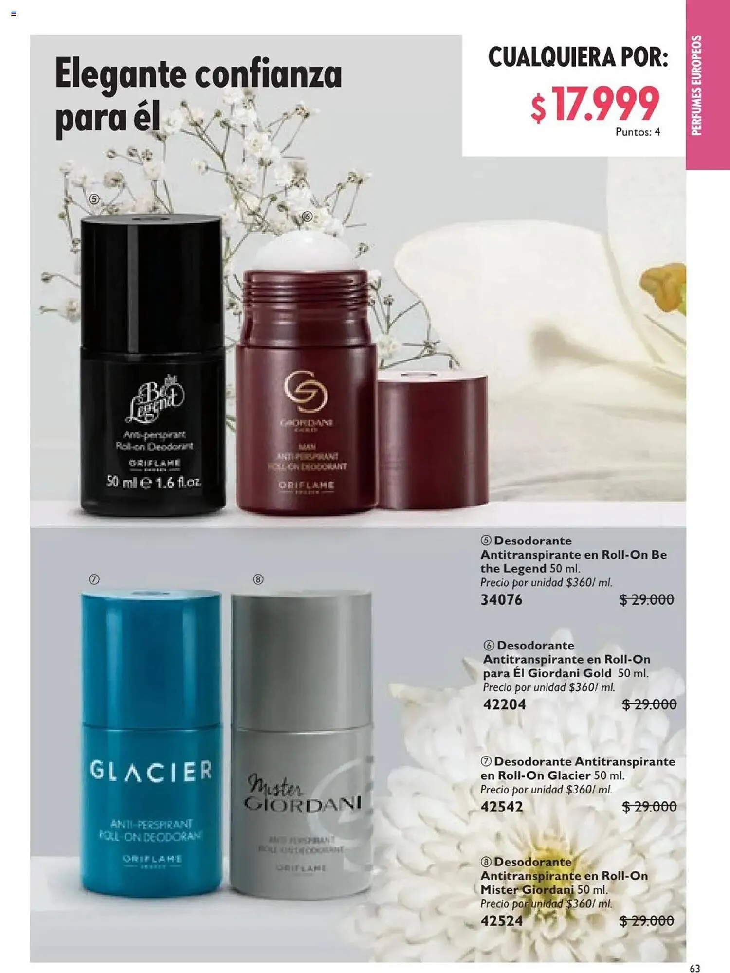 Catalogo de Catálogo Oriflame 12 de julio al 2 de agosto 2025 - Pag 63