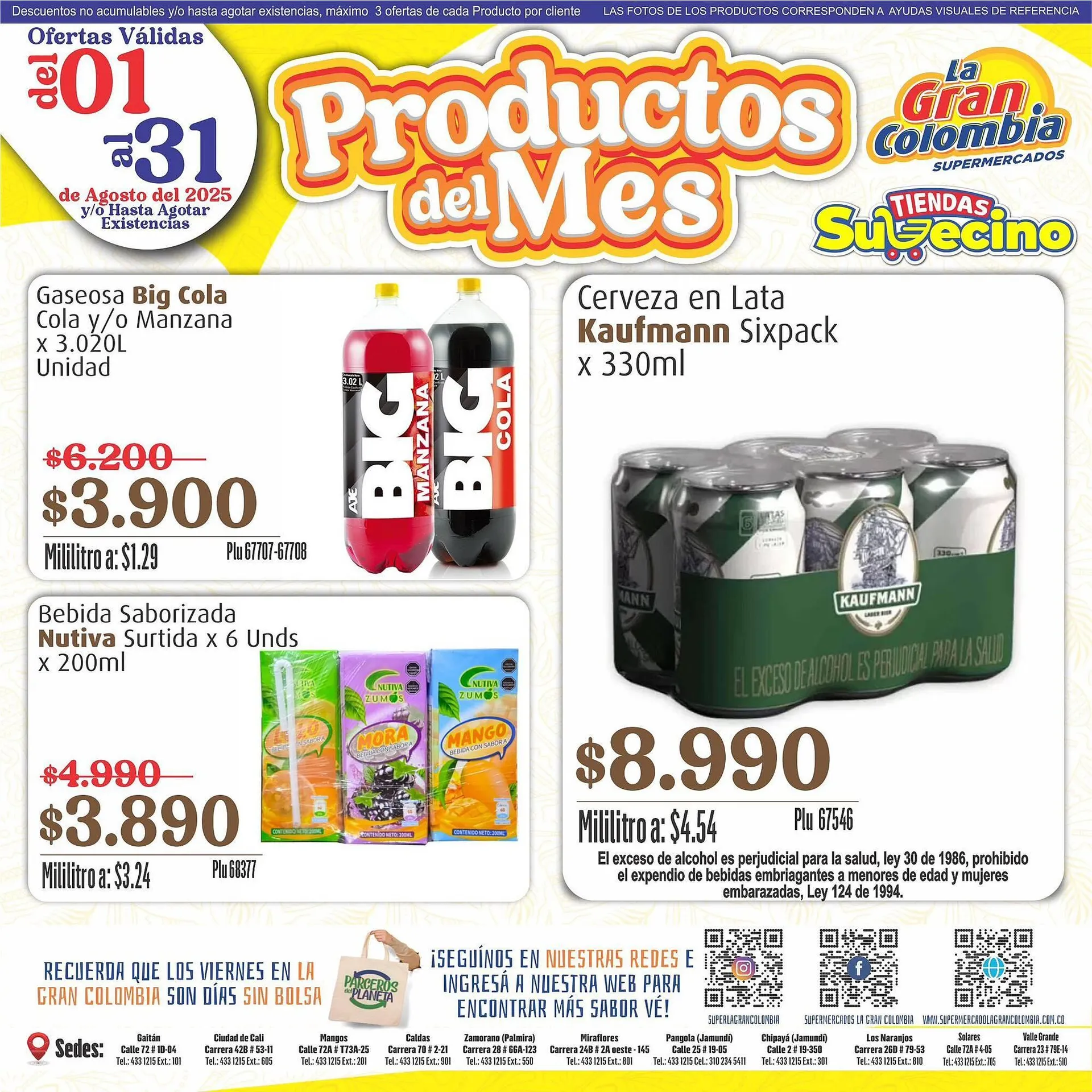 Catalogo de Catálogo La Gran Colombia 1 de agosto al 31 de agosto 2025 - Pag 4