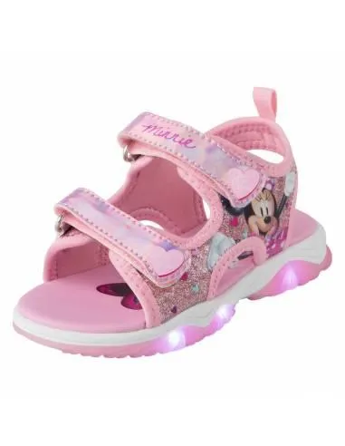 Sandalias con diseño de Minnie para niña pequeña