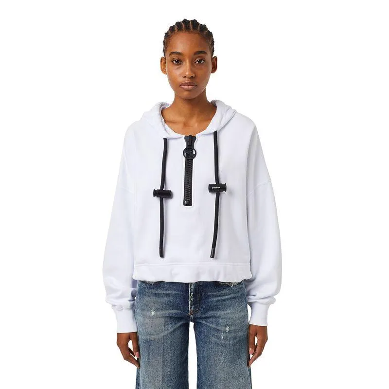 Buzo Hoodie Abierto Para Mujer F Croppy 226297