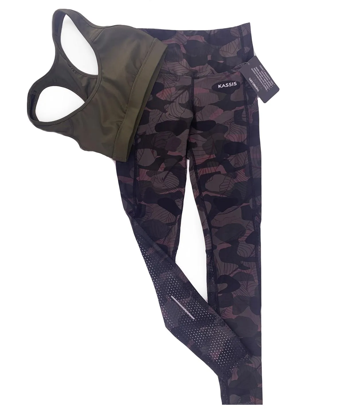 SET TOBILLERO CAMU + TOP VERDE