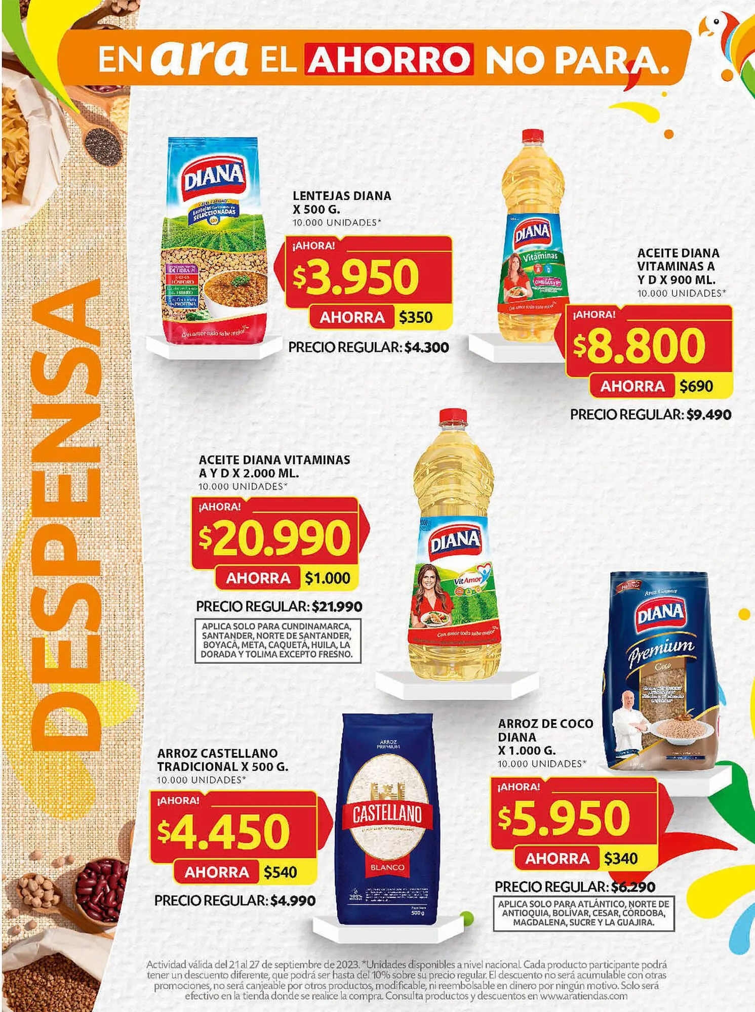 Catalogo de Catálogo Ara 21 de septiembre al 27 de septiembre 2023 - Pag 6