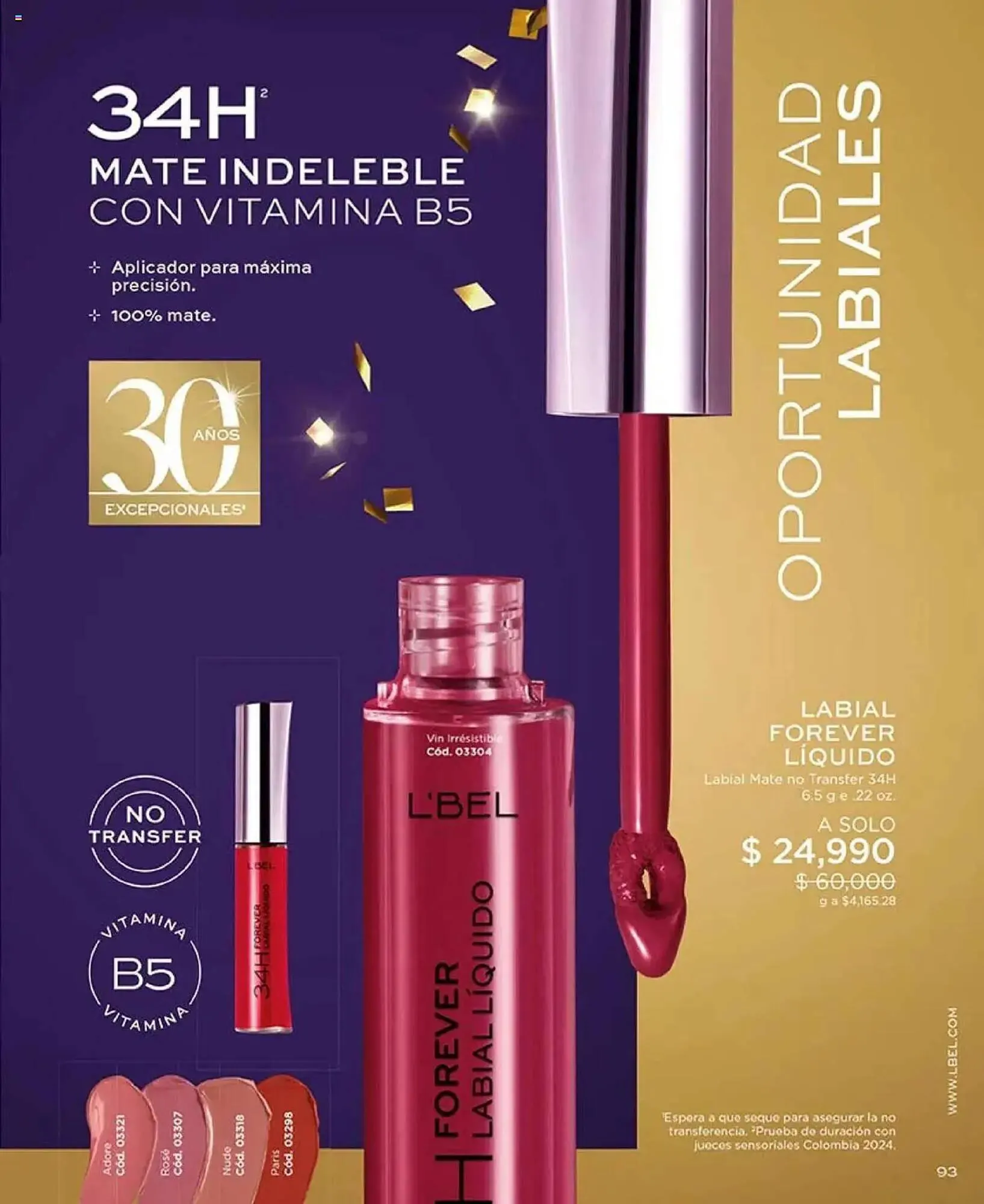 Catalogo de Catálogo L'bel 3 de marzo al 20 de mayo 2025 - Pag 201