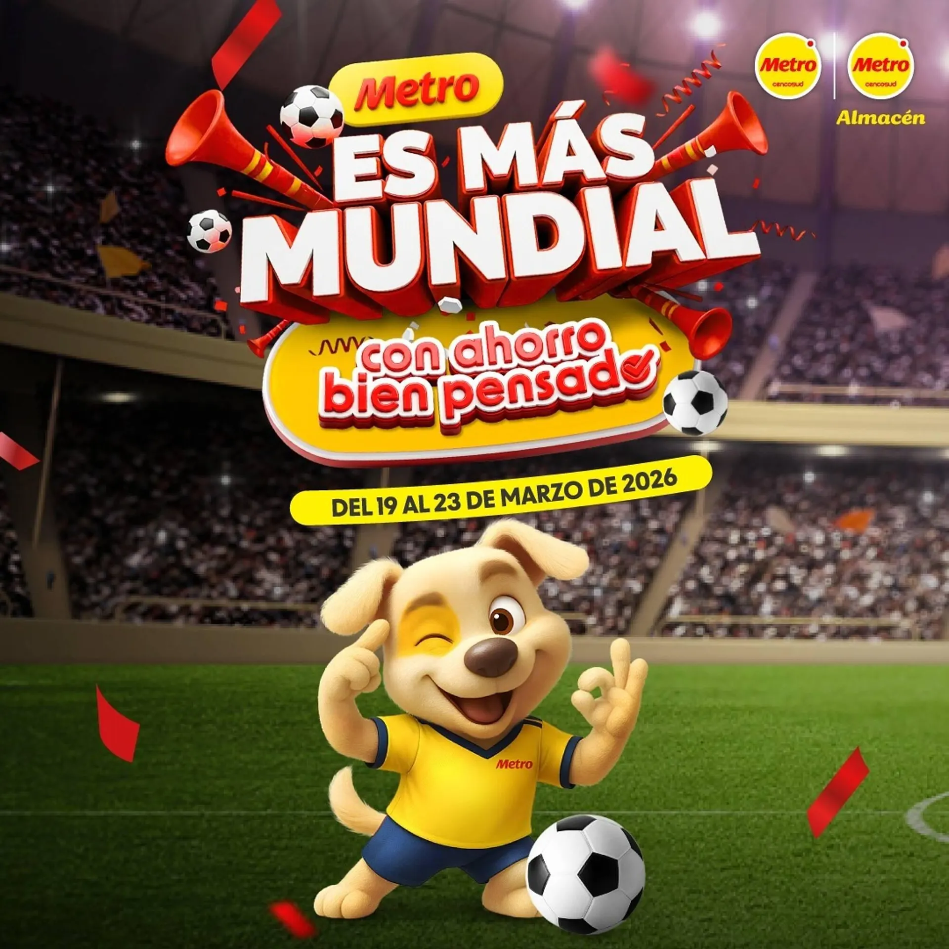 Catalogo de Catálogo Metro 19 de marzo al 23 de marzo 2026 - Pag 1