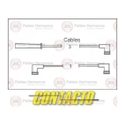 13370082011 - CABLES PARA BUJIA