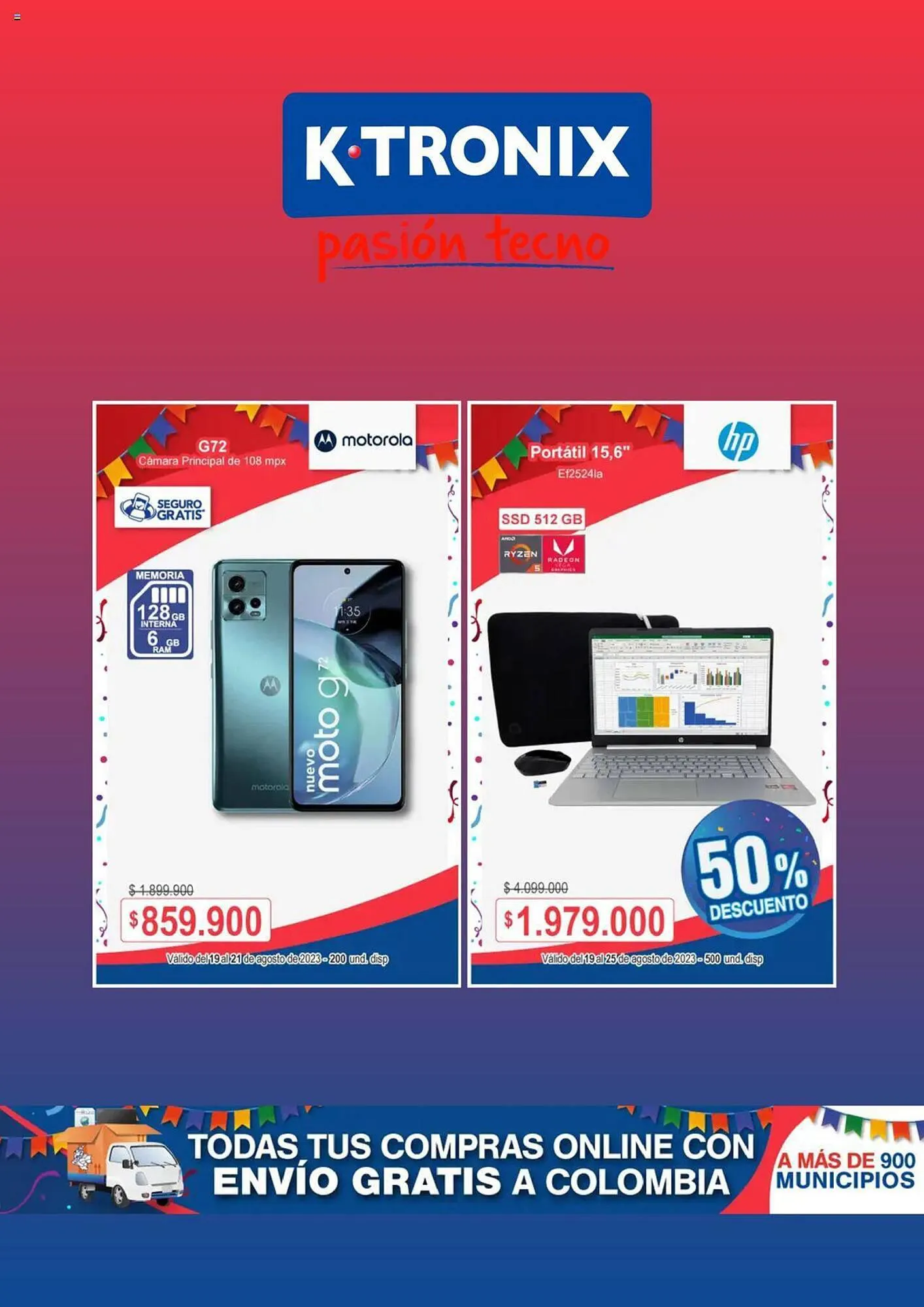 Catalogo de Catálogo Ktronix 19 de agosto al 25 de agosto 2023 - Pag 1