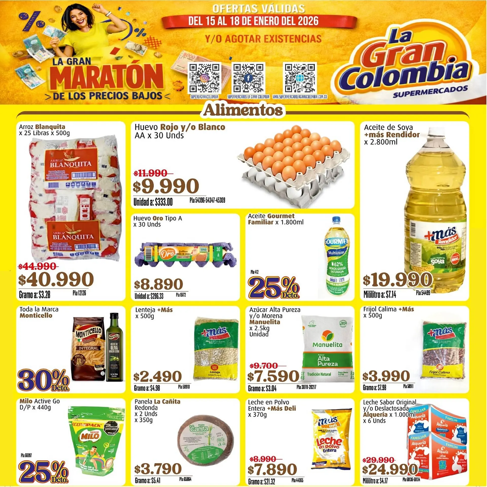 Catalogo de Catálogo La Gran Colombia 14 de enero al 18 de enero 2026 - Pag 1