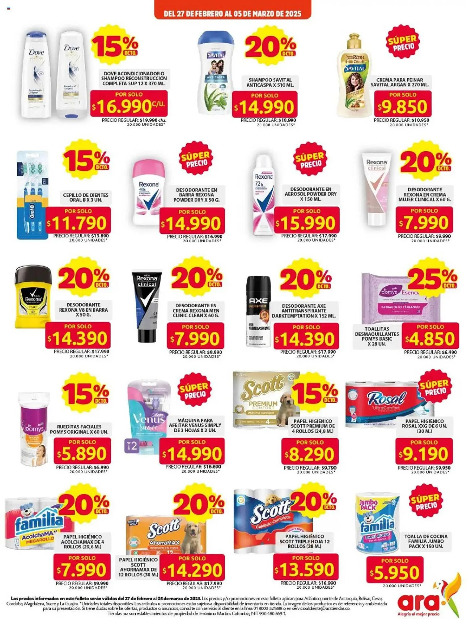 Catalogo de Catálogo Ara 27 de febrero al 5 de marzo 2025 - Pag 12