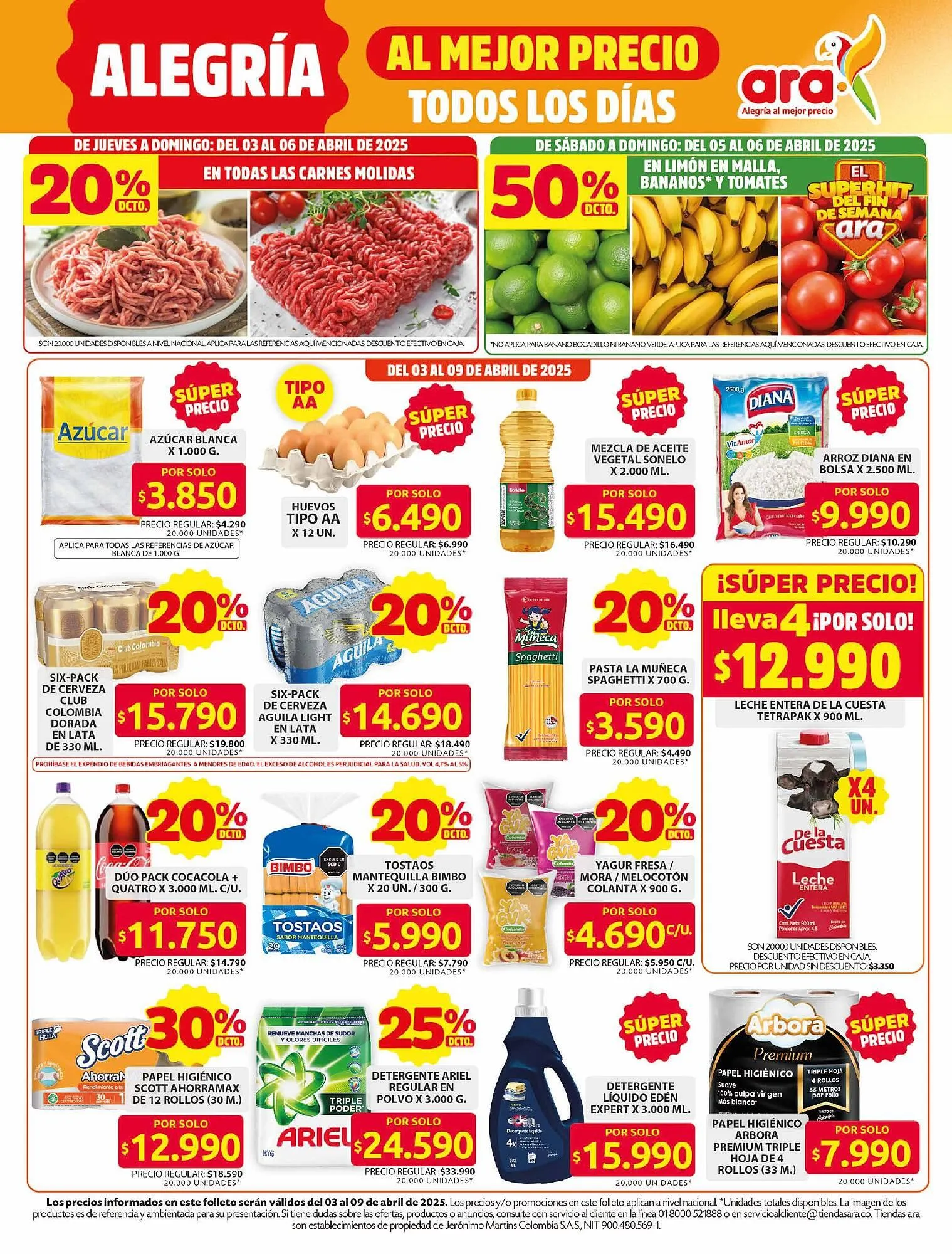 Catalogo de Catálogo Ara 3 de abril al 9 de abril 2025 - Pag 2