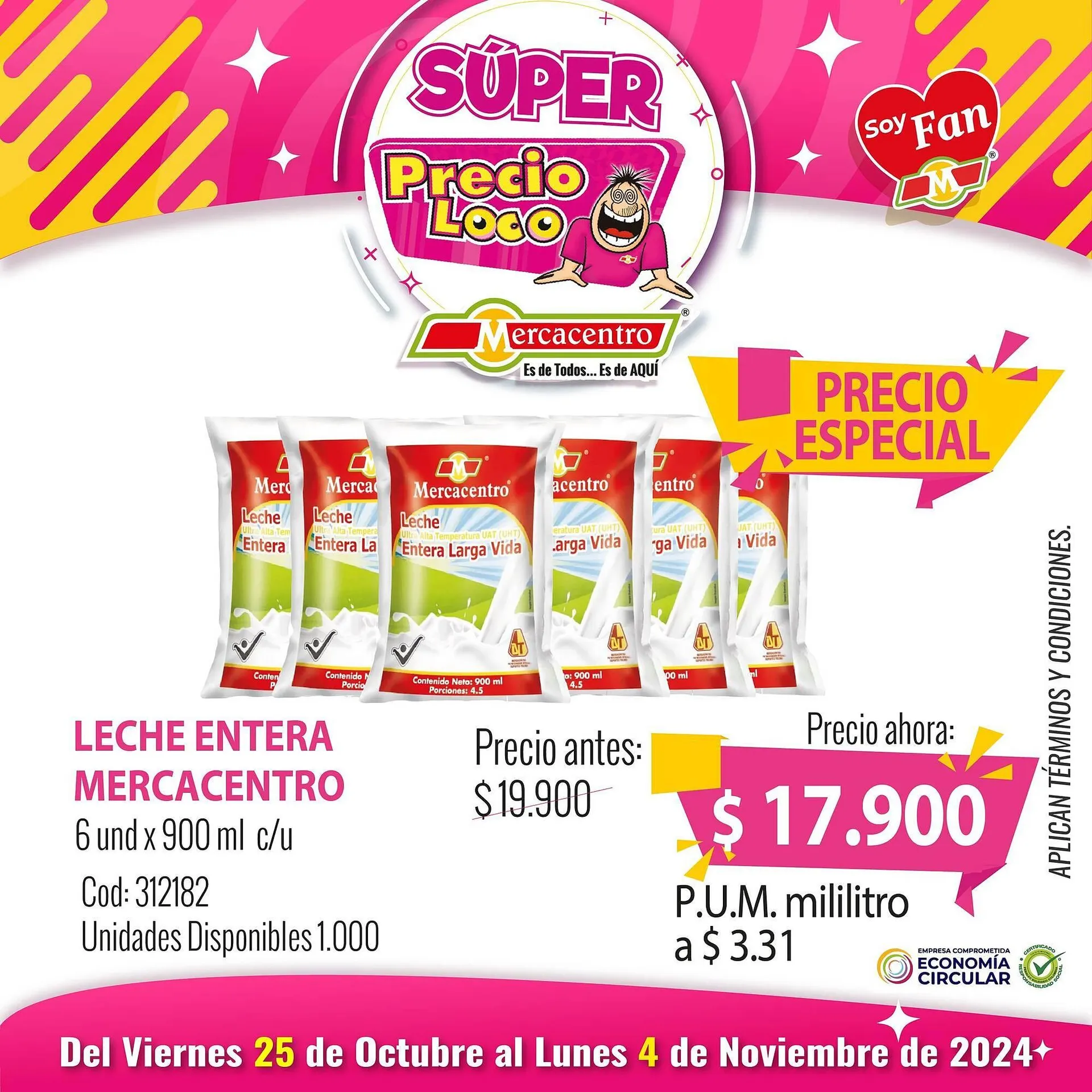 Catalogo de Catálogo MercaCentro 30 de octubre al 4 de noviembre 2024 - Pag 2