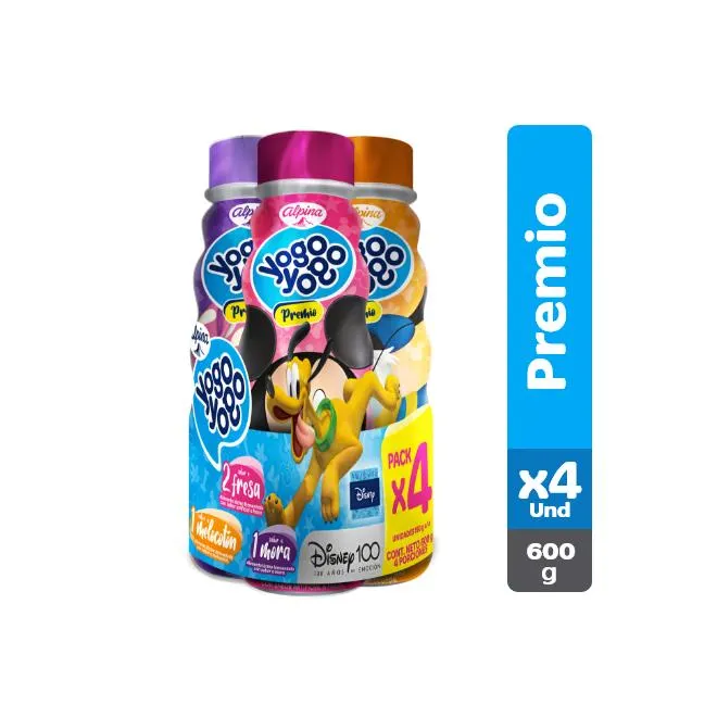 Yogo Yogo Premio x4 Und Vaso 150 g