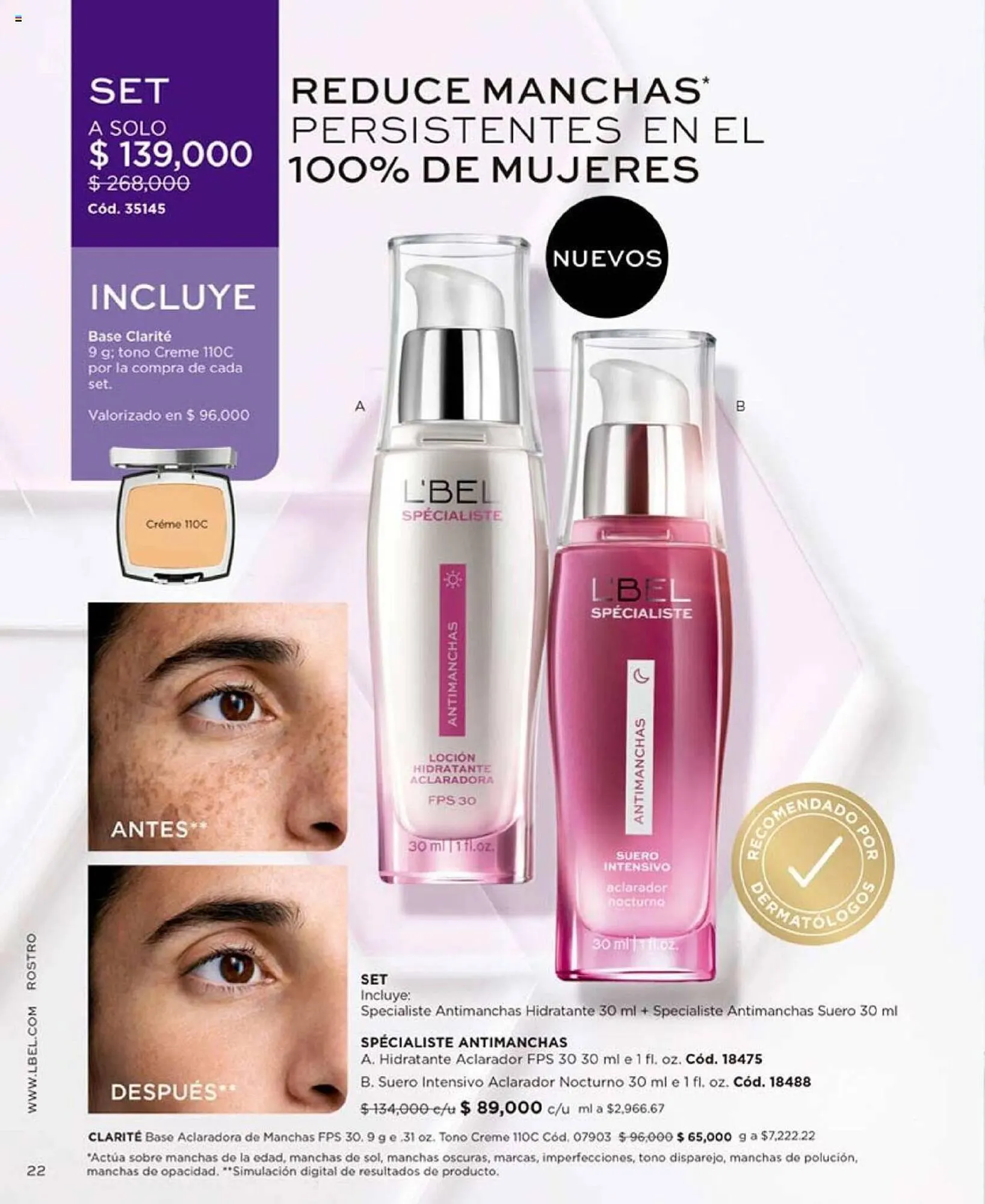 Catalogo de Catálogo L'bel 12 de septiembre al 2 de octubre 2023 - Pag 22