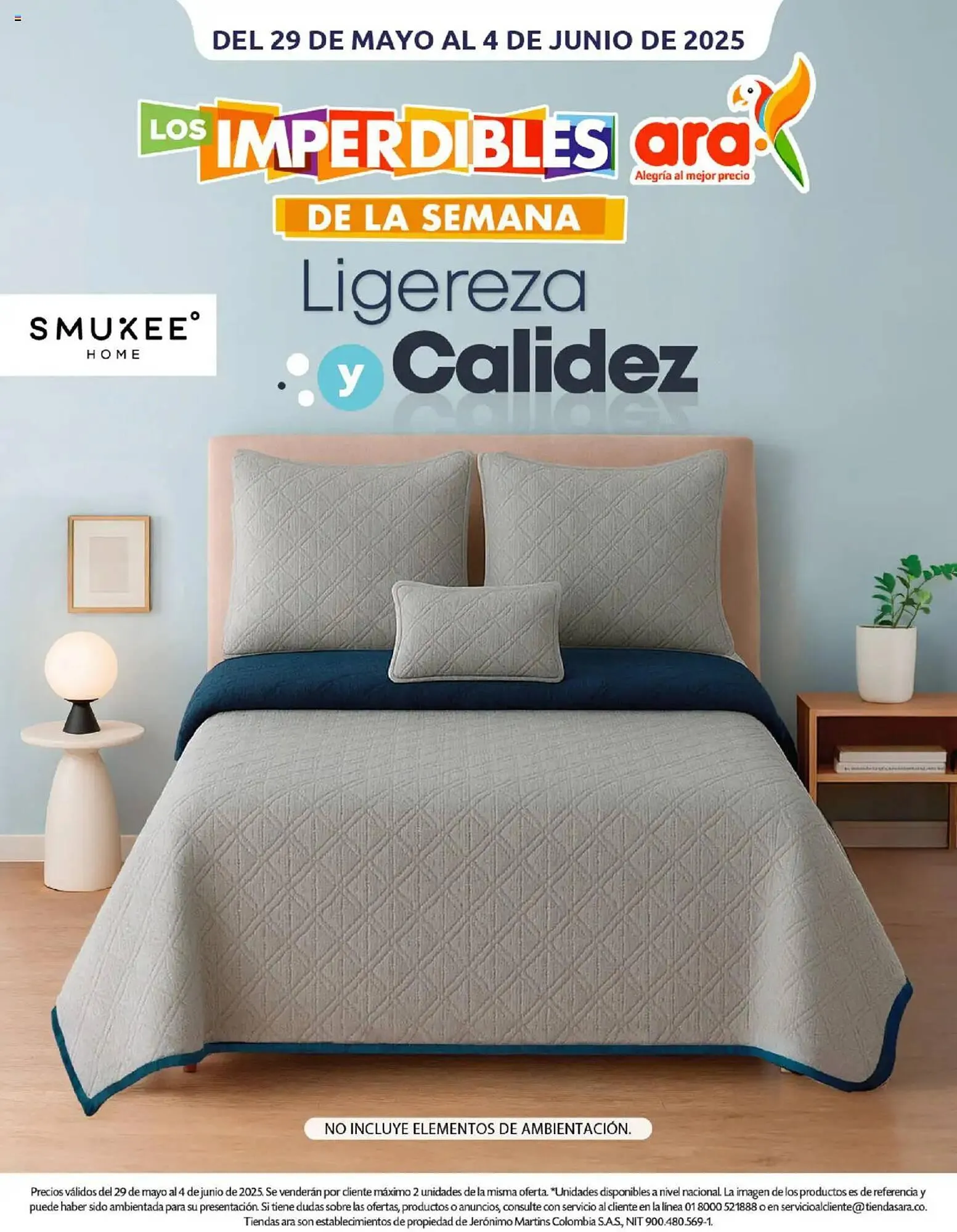 Catalogo de Catálogo Ara 29 de mayo al 5 de junio 2025 - Pag 1