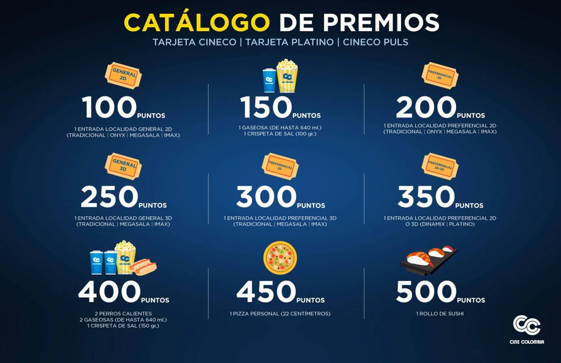 Catalogo de Catálogo Cine Colombia 4 de noviembre al 14 de noviembre 2025 - Pag 2