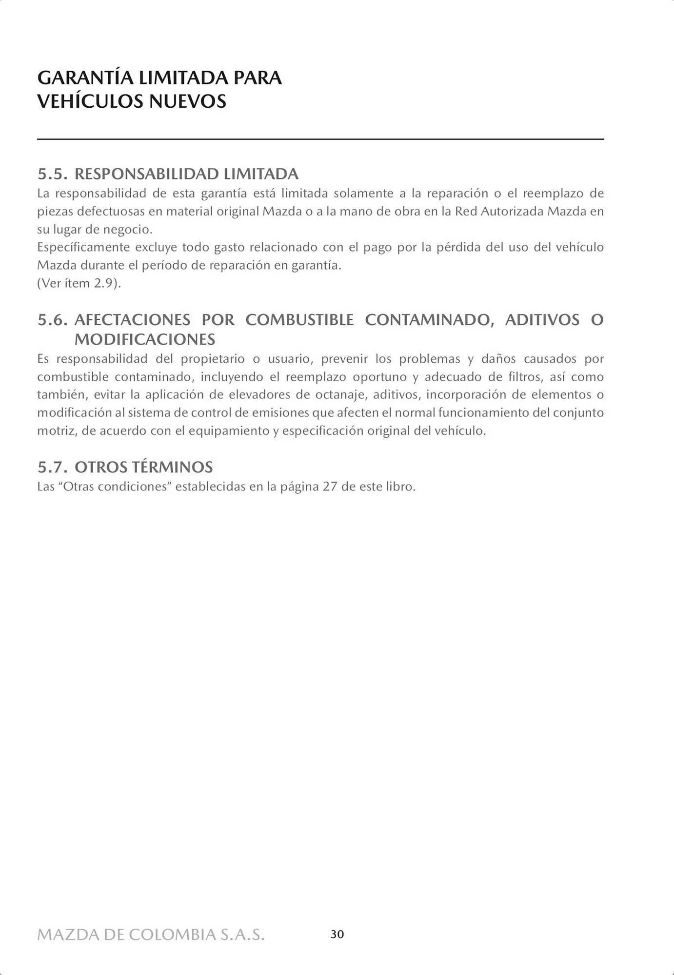 Catalogo de Catálogo Mazda 4 de octubre al 4 de octubre 2024 - Pag 32