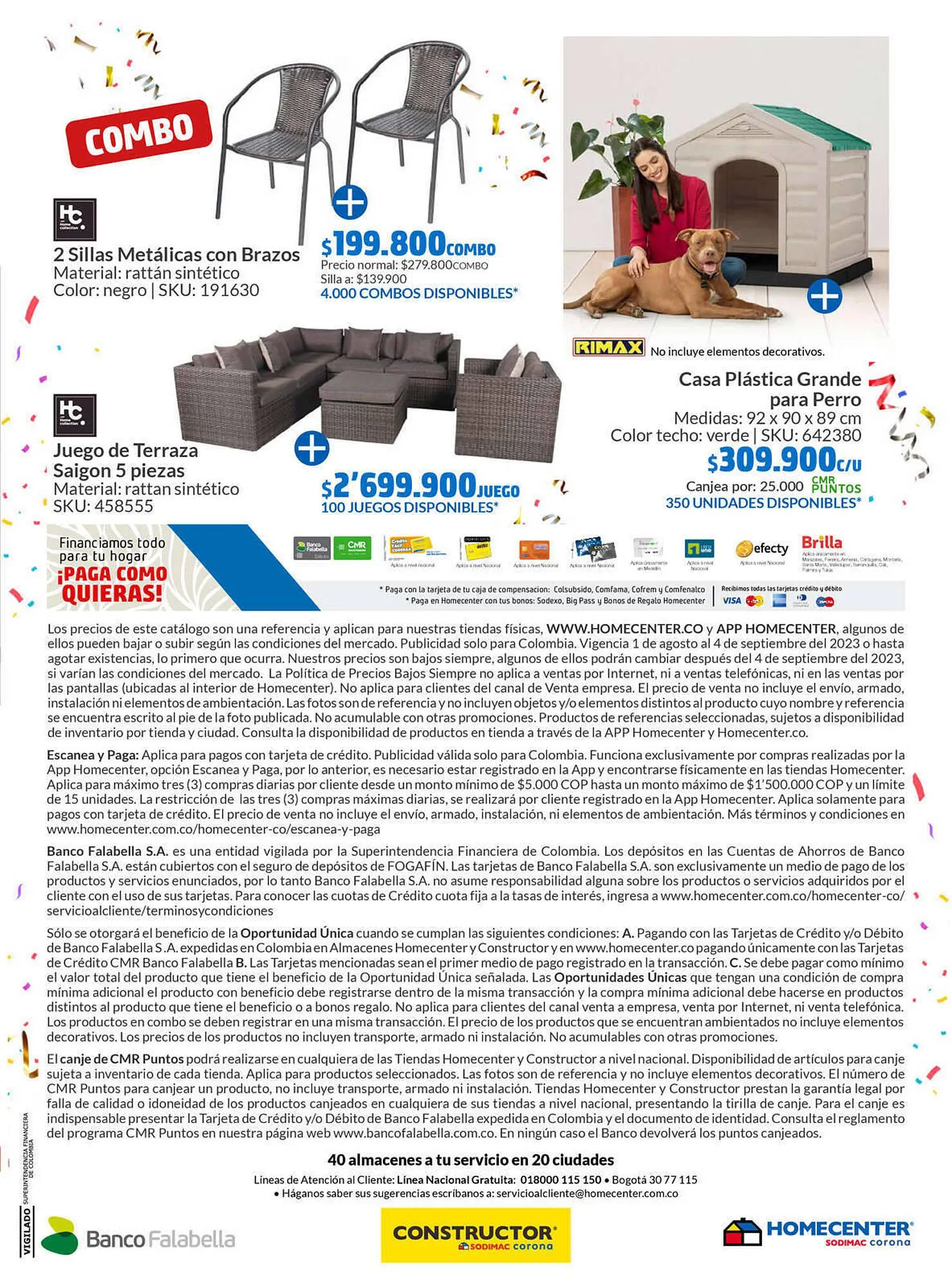 Catalogo de Catálogo Homecenter 1 de agosto al 4 de septiembre 2023 - Pag 21