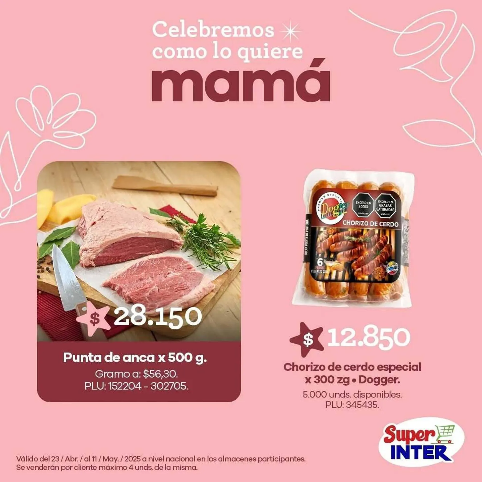 Catalogo de Catálogo Super Inter 9 de mayo al 12 de mayo 2025 - Pag 3