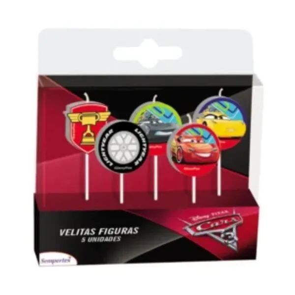 VELAS CARS FIGURAS
