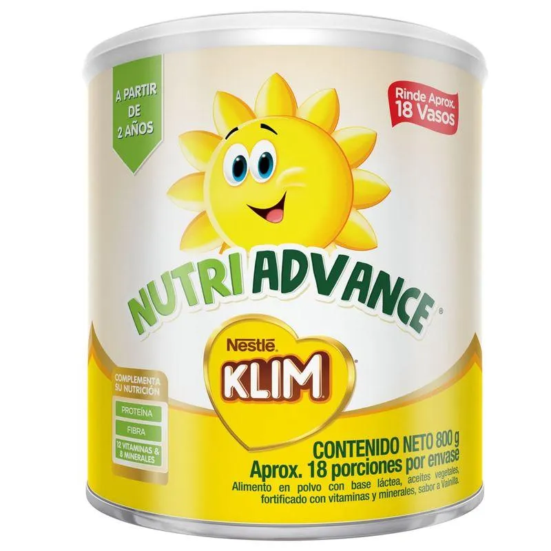 Alimento Lacteo Nutriadvance Lata X 800 Gr