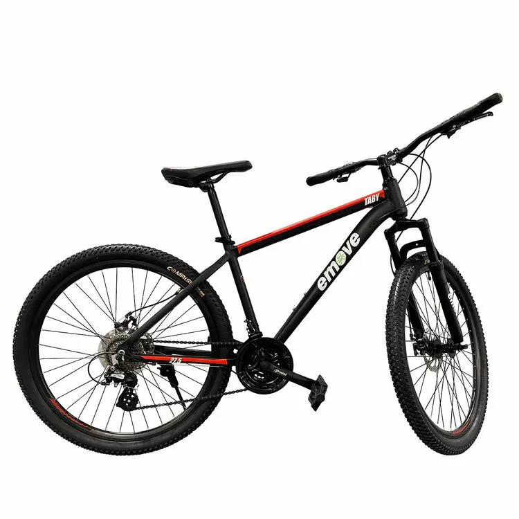 Bicicleta Todoterreno EMOVE Taby 27,5" Negro/Rojo