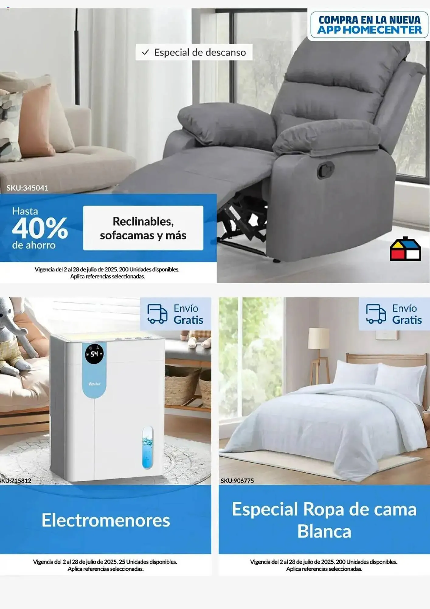 Catalogo de Catálogo Homecenter 2 de julio al 23 de julio 2025 - Pag 2